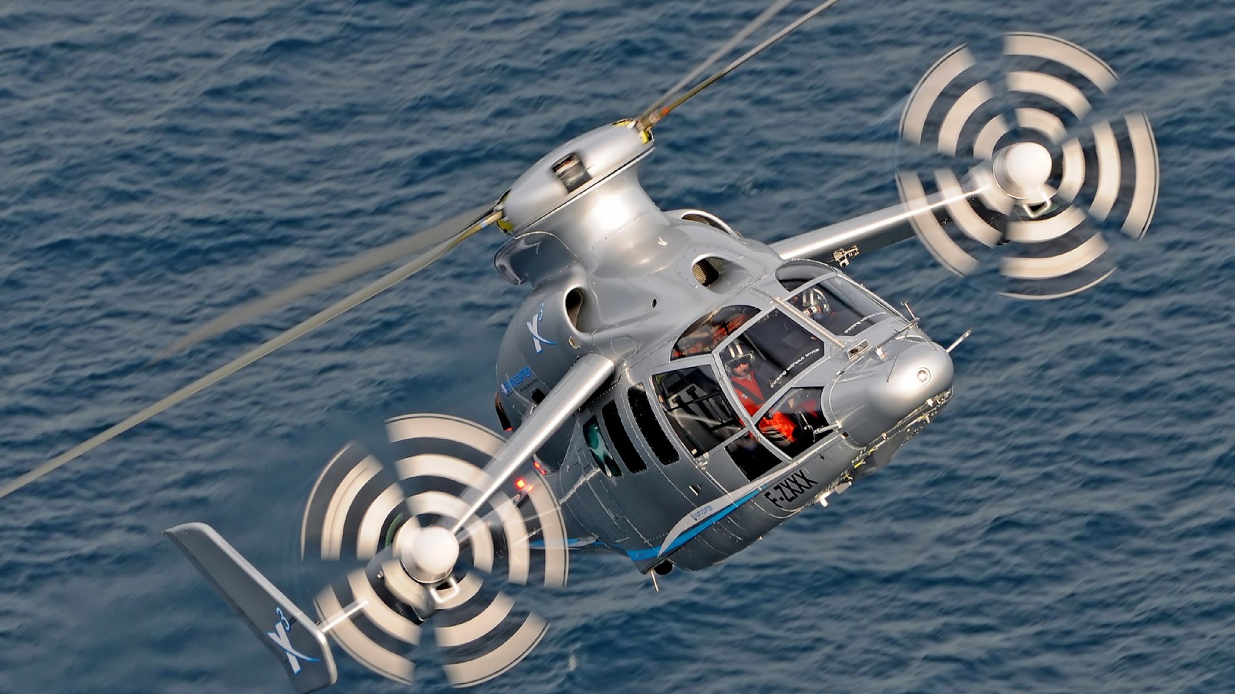 Airbus Helicopters Eurocopter X3 concept 4K HD Wallpaper
