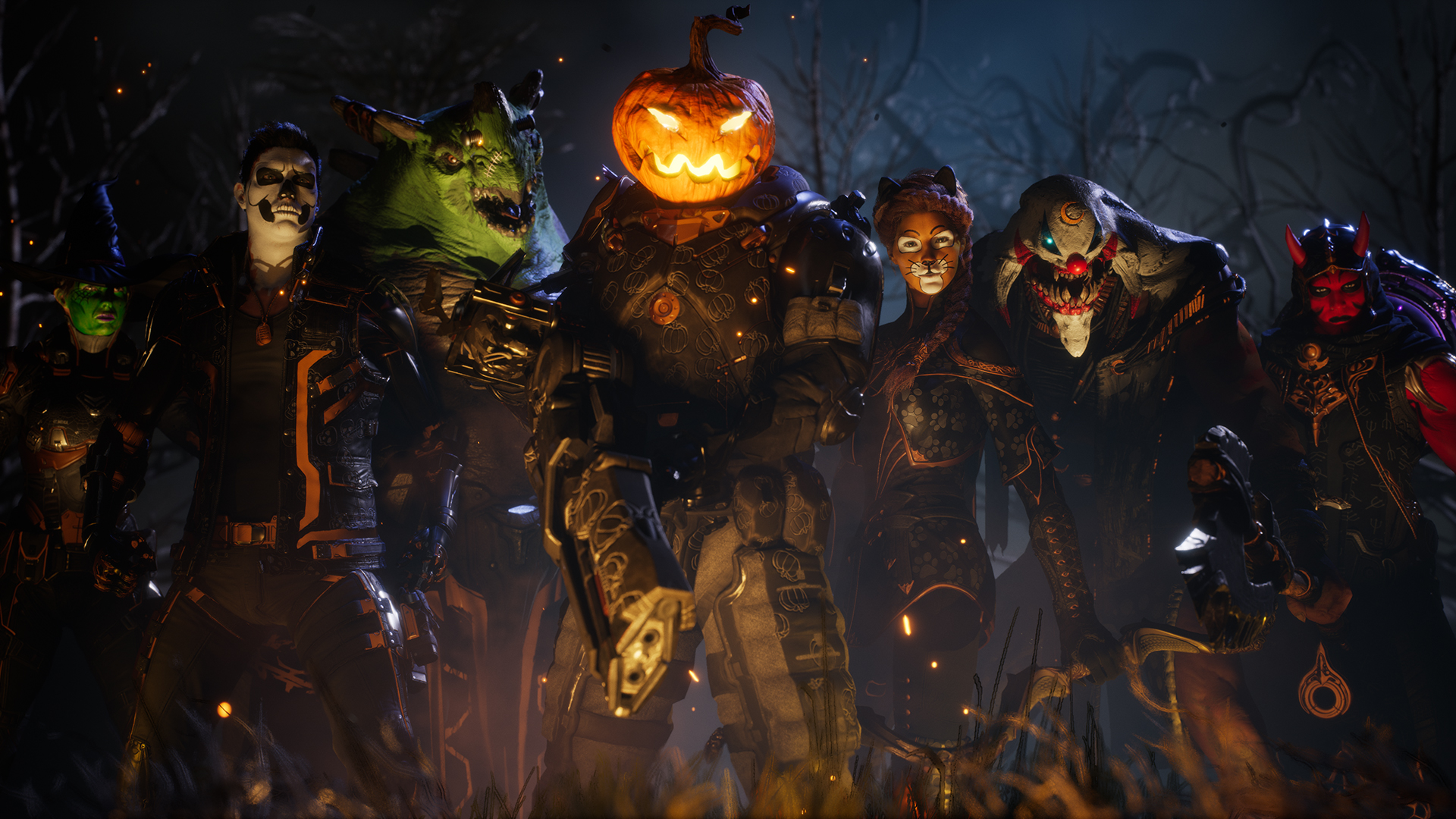 Paragon Shadows Eve Halloween costumes HD Wallpaper