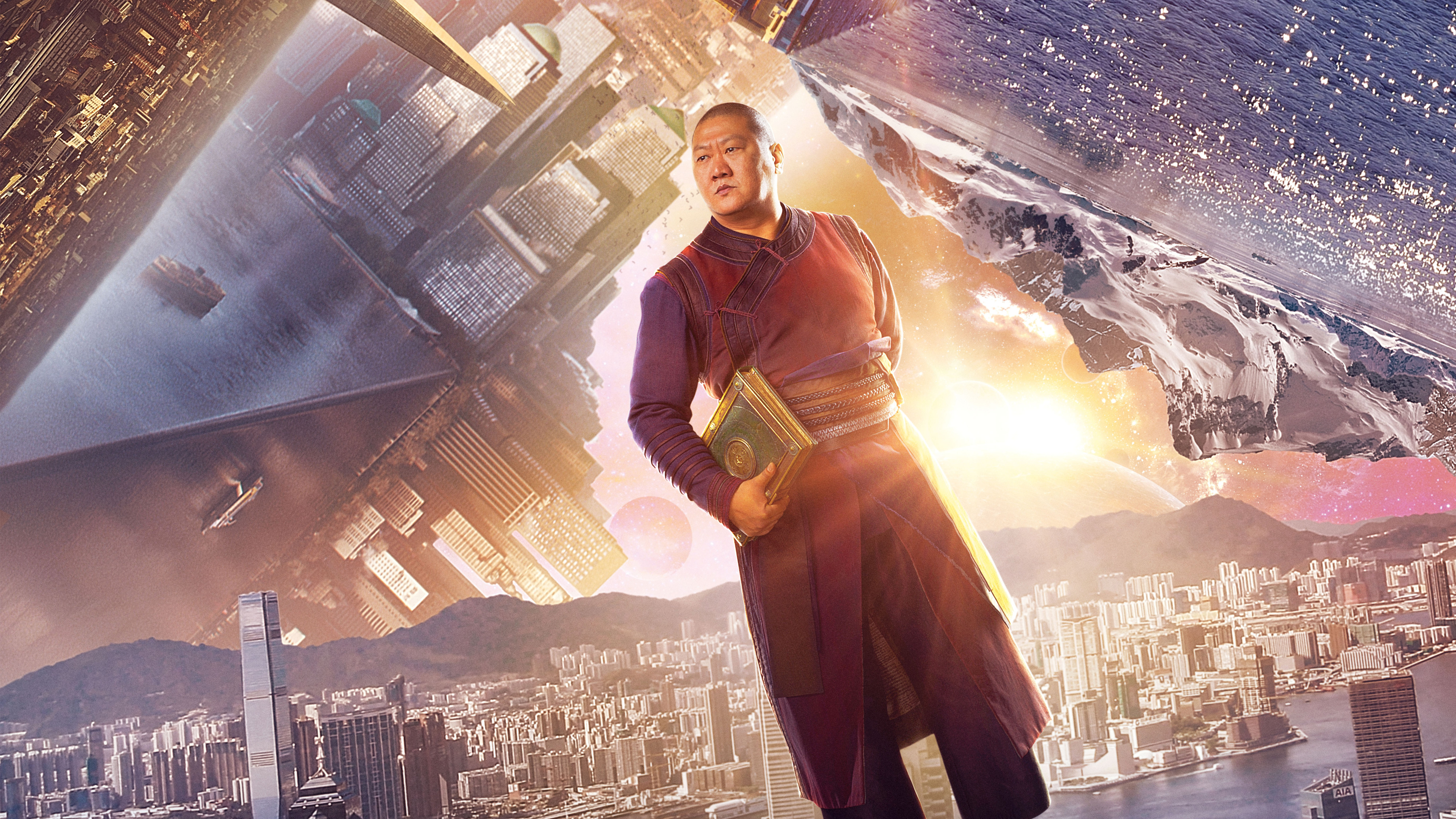Wong from Doctor Strange holding a book HD Wallpaper