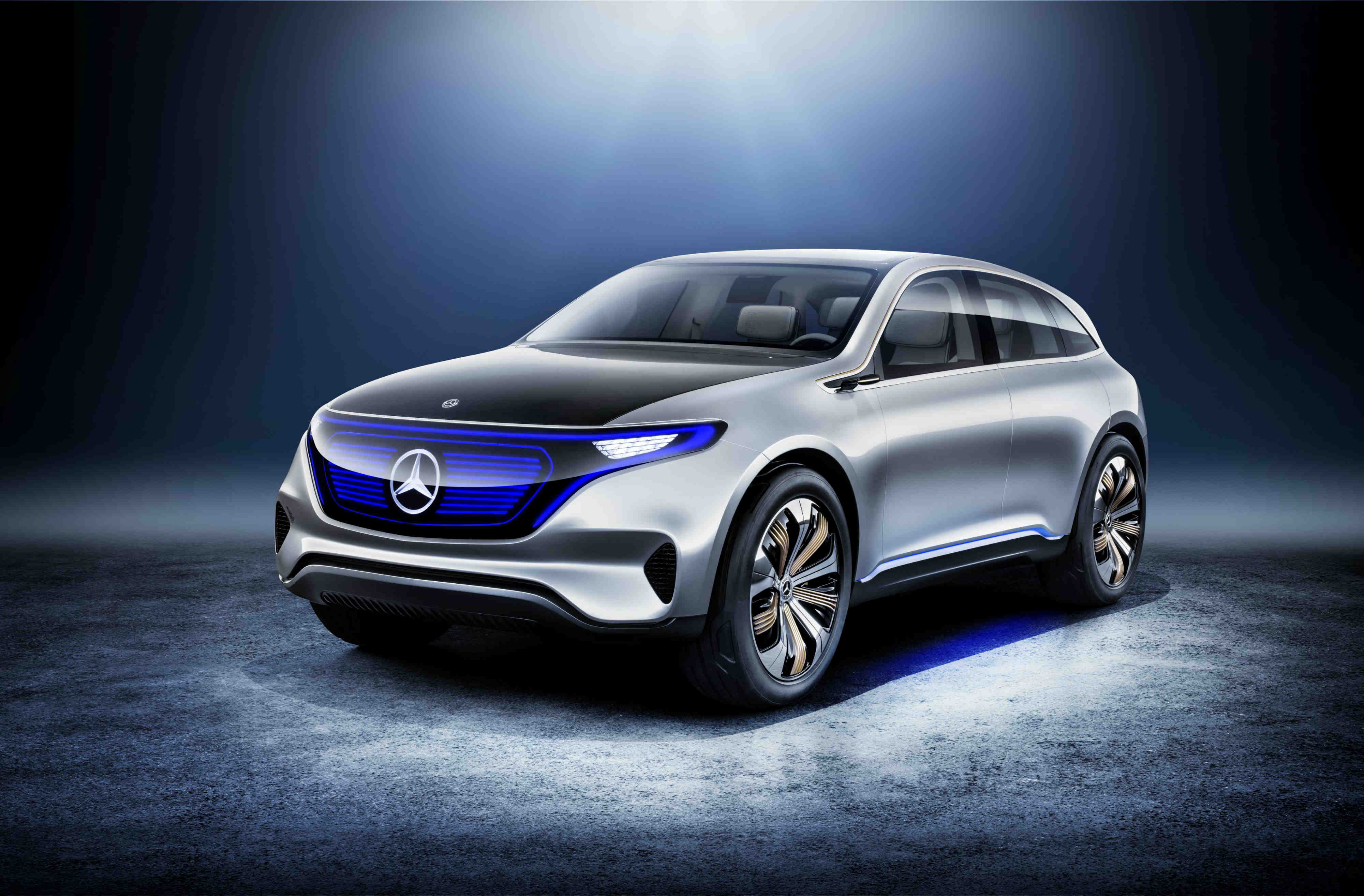 Mercedes Benz Generation EQ Concept Electric Car 4K HD Wallpaper