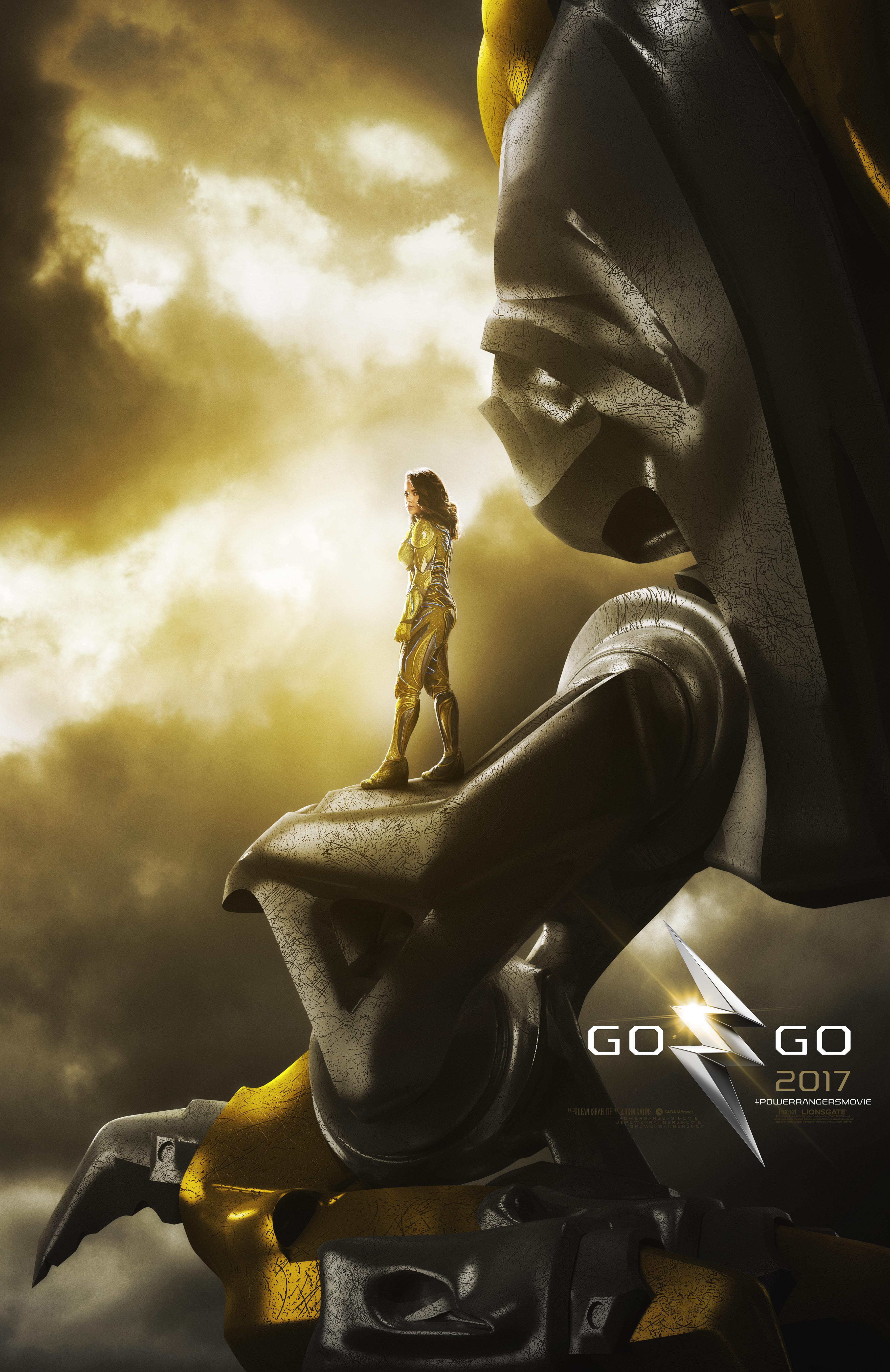 Becky G as Yellow Ranger from Power Rangers HD Wallpaper