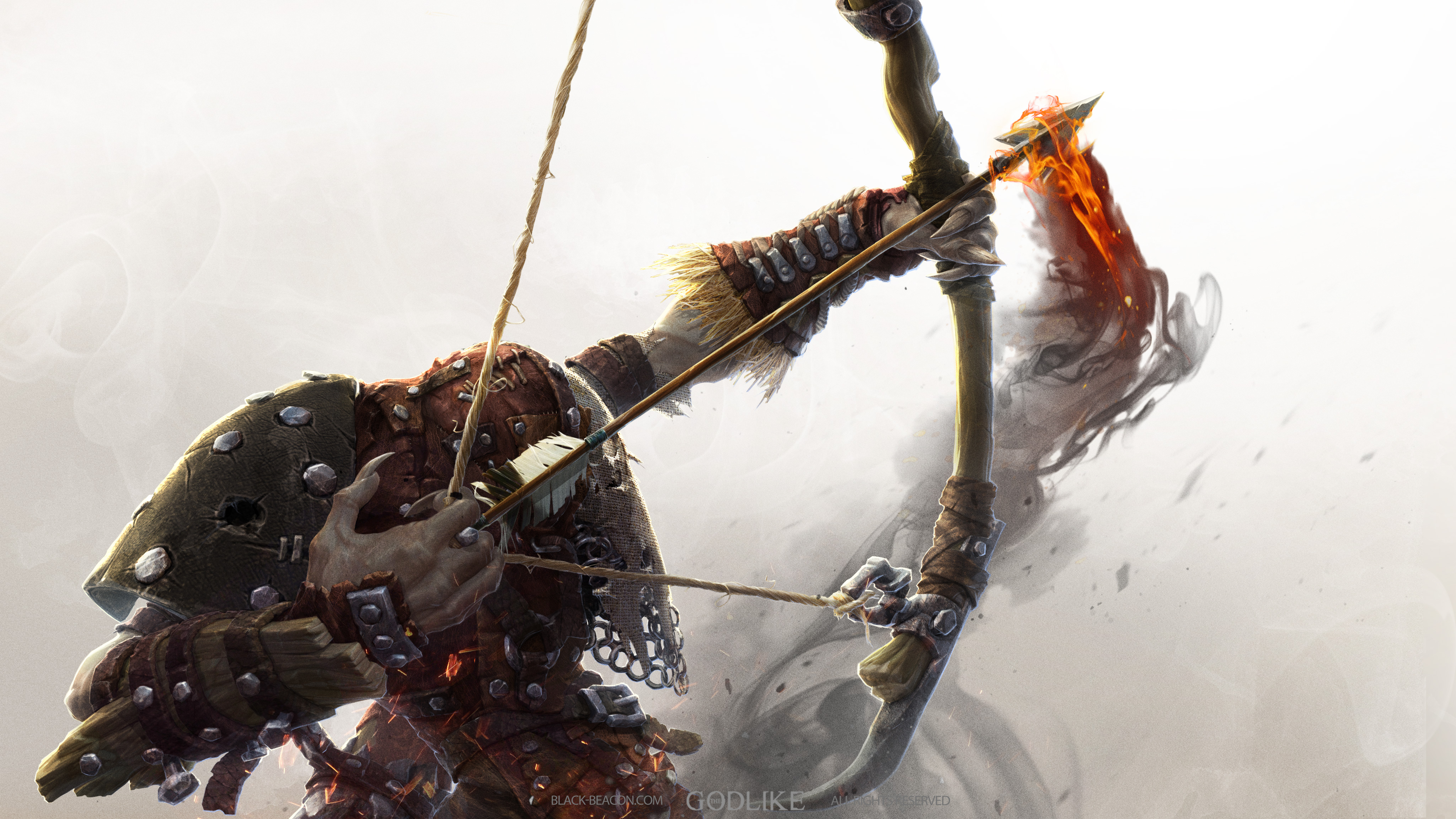 Warhunters The Godlike Archer HD Wallpaper