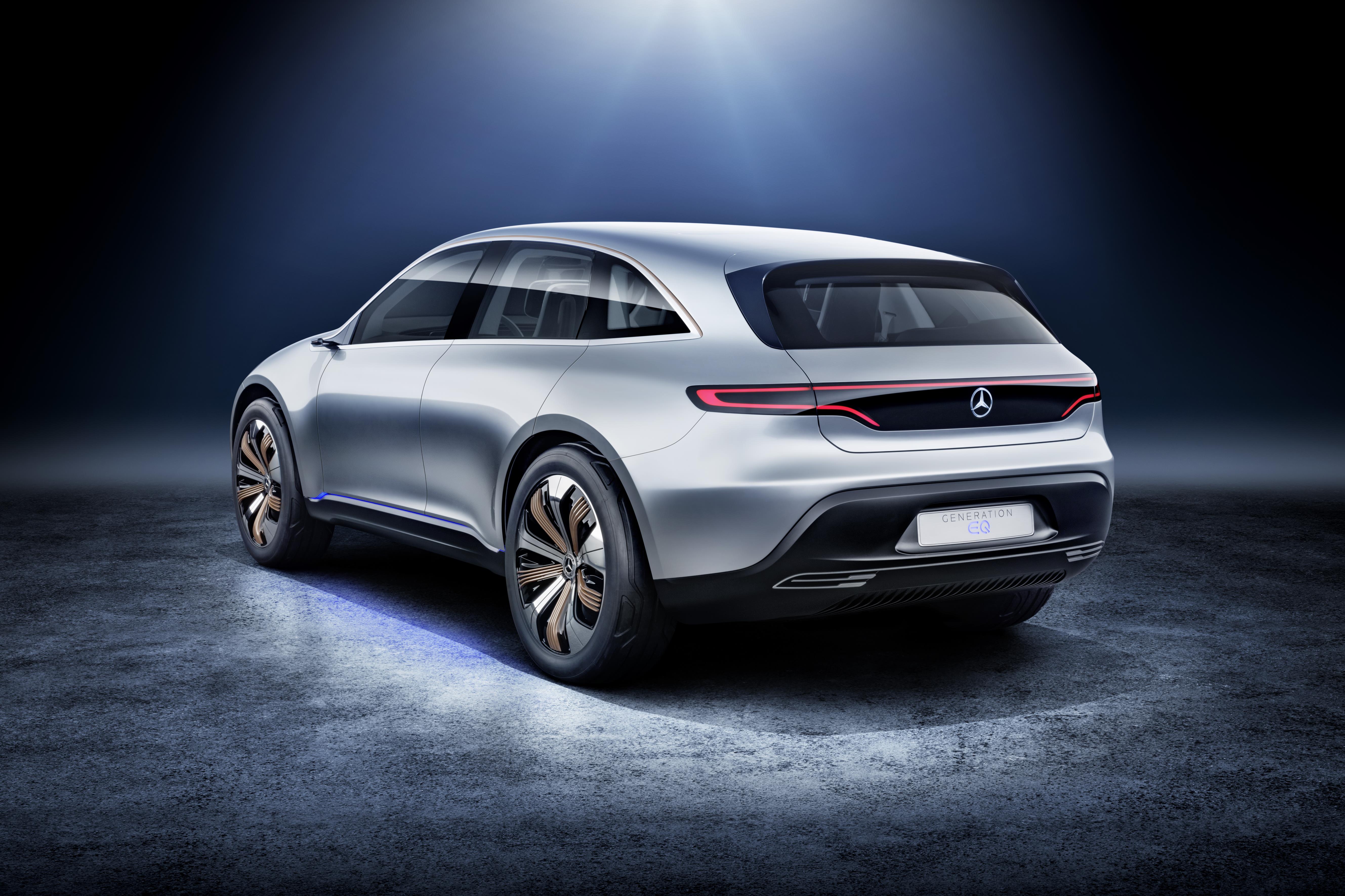 Mercedes Benz Generation EQ Concept SUV HD Wallpaper