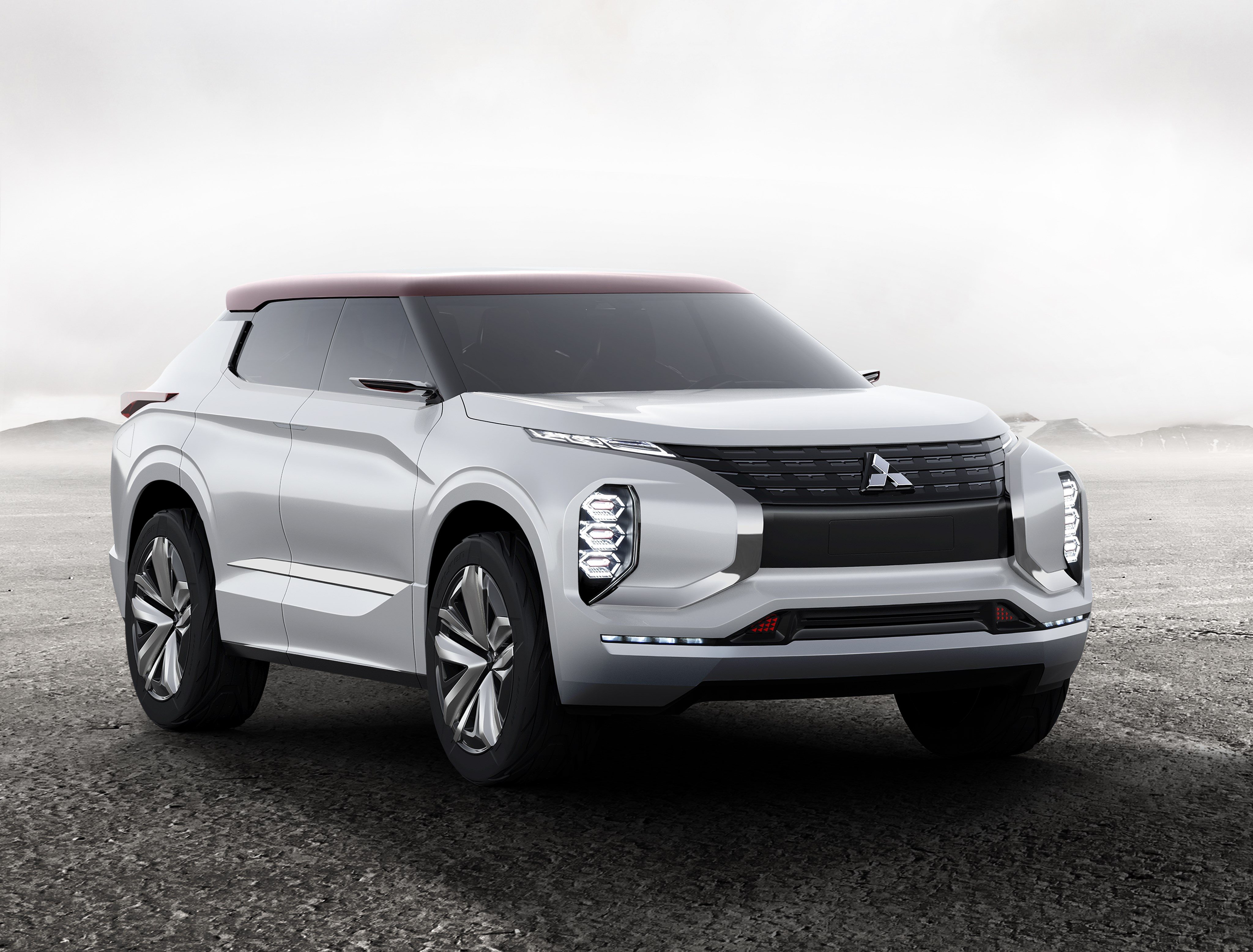 Mitsubishi GT-PHEV Concept Plug-in Hybrid SUV HD Wallpaper