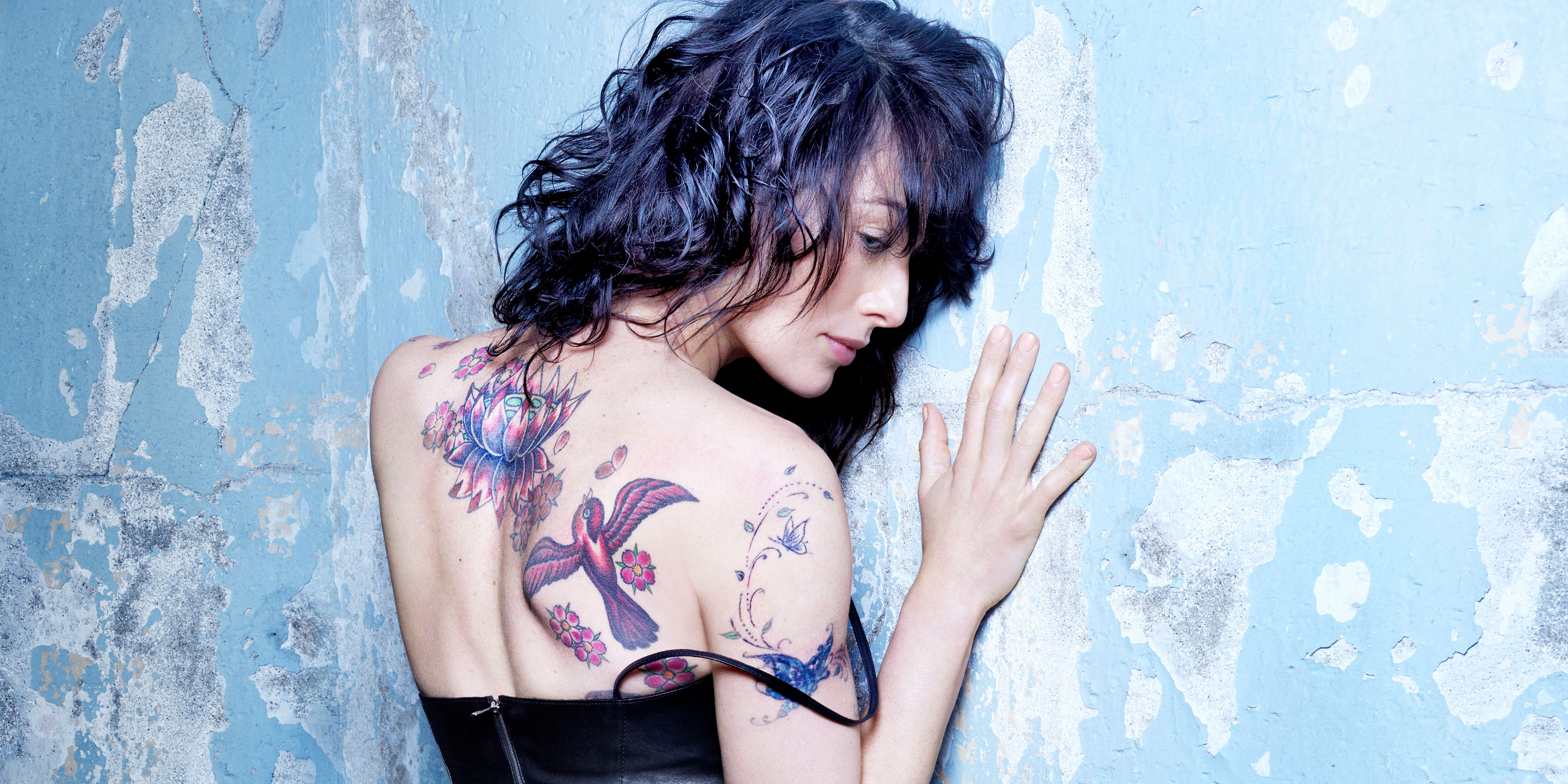 Lena Headey with Tattoos 4K HD Wallpaper