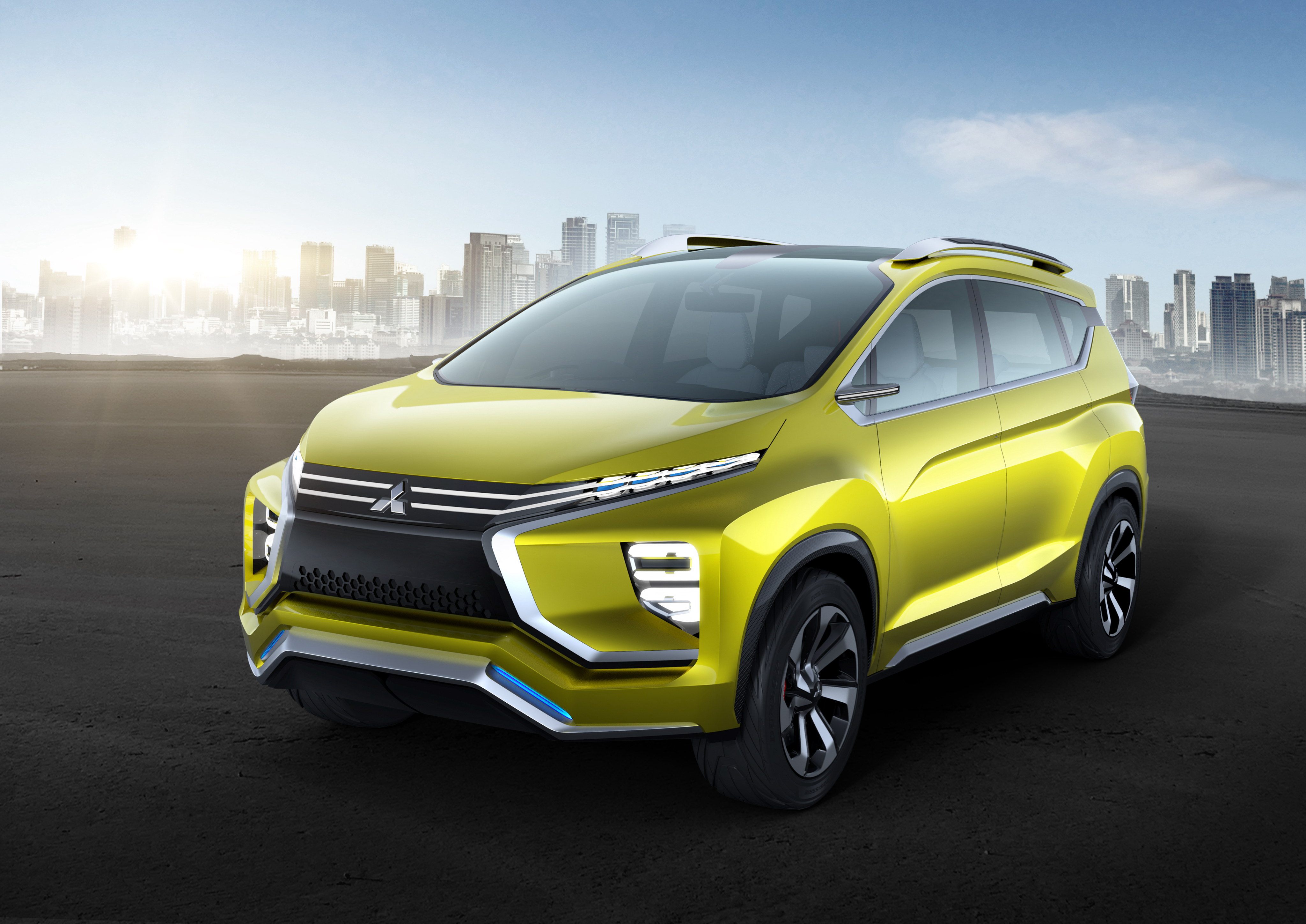 Mitsubishi XM Concept Crossover MPV 4K HD Wallpaper