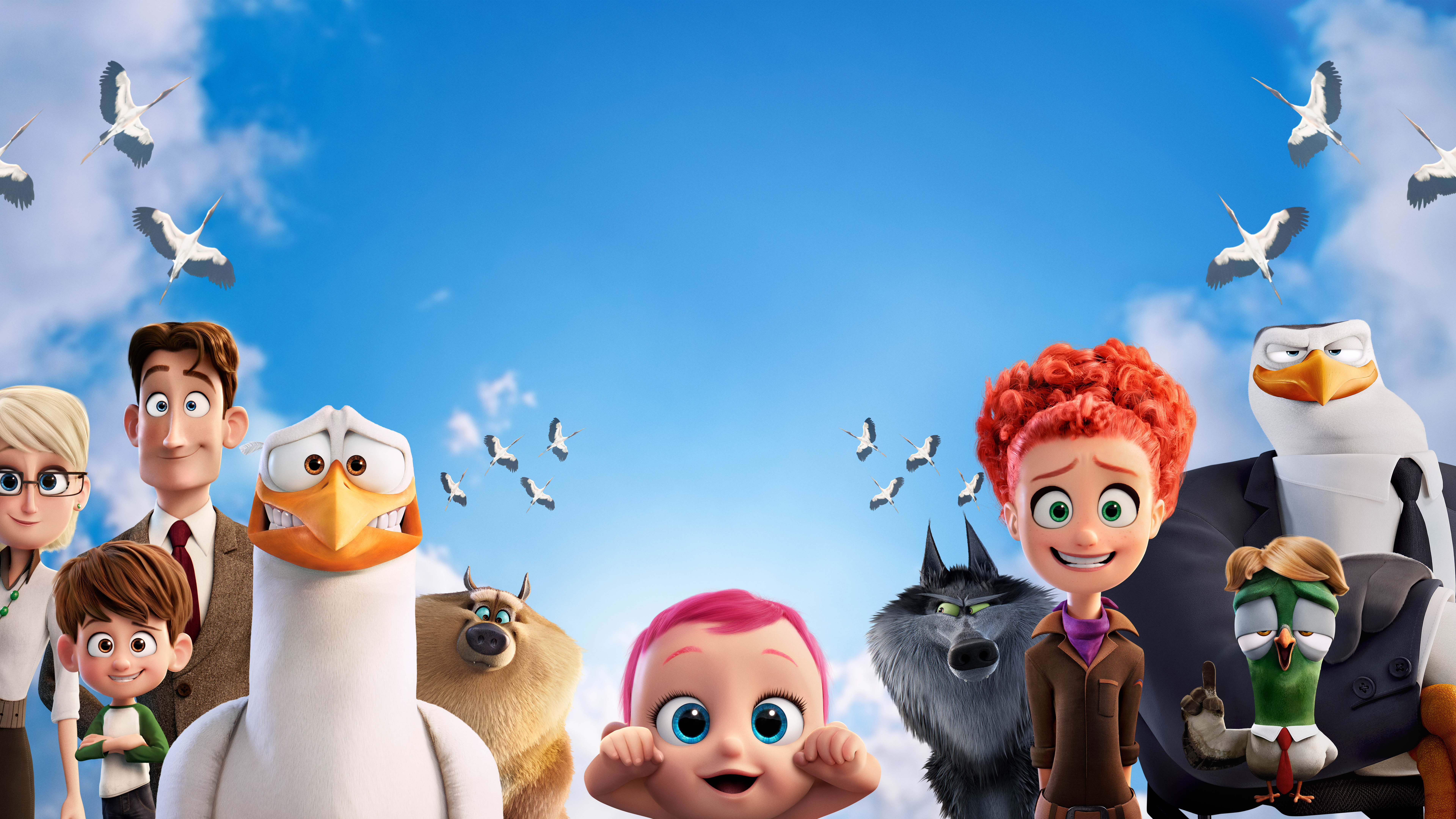 Storks 2016 4K HD Wallpaper