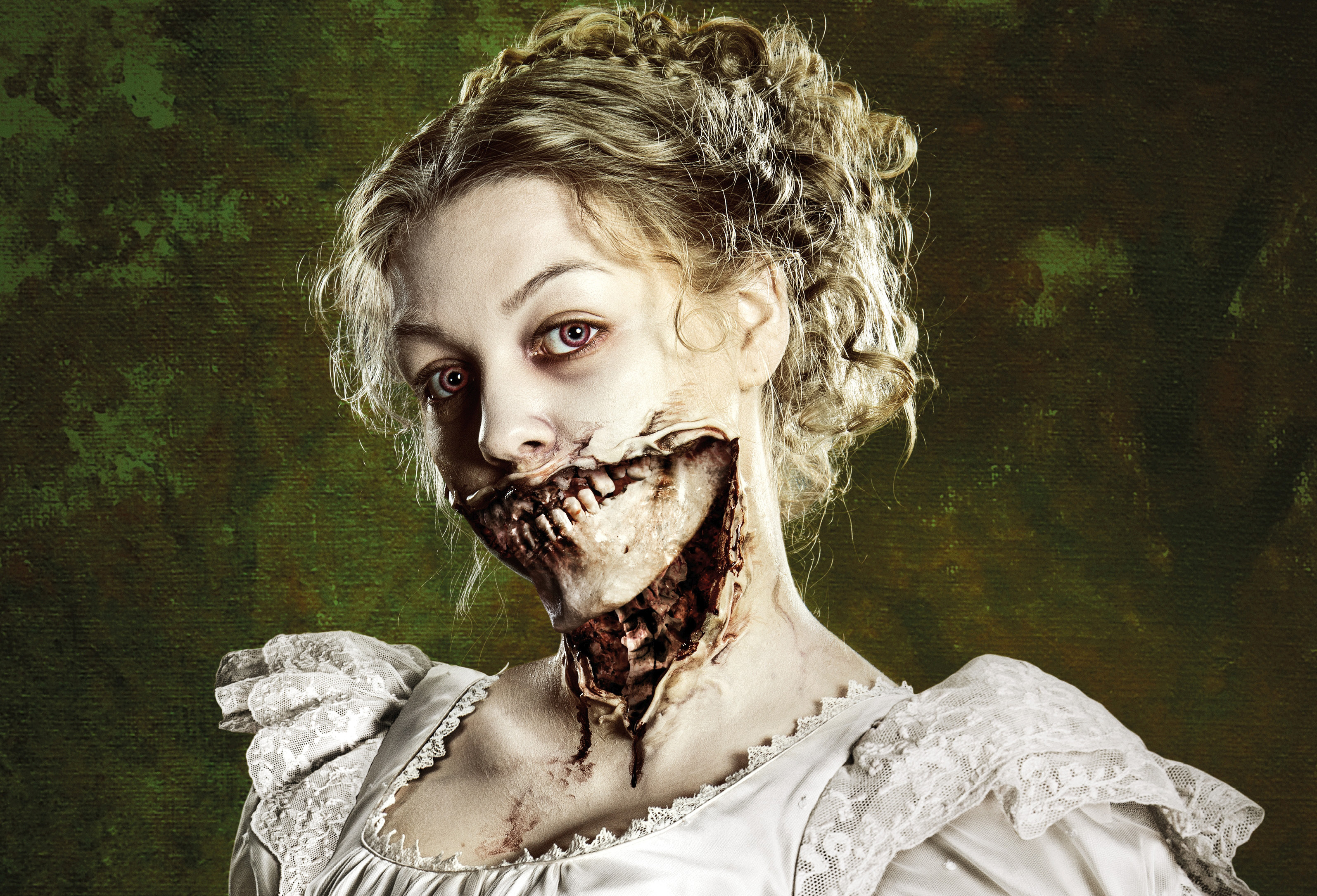 Jess Radomska as Annabelle Netherfield from Pride and Prejudice and Zombies HD Wallpaper