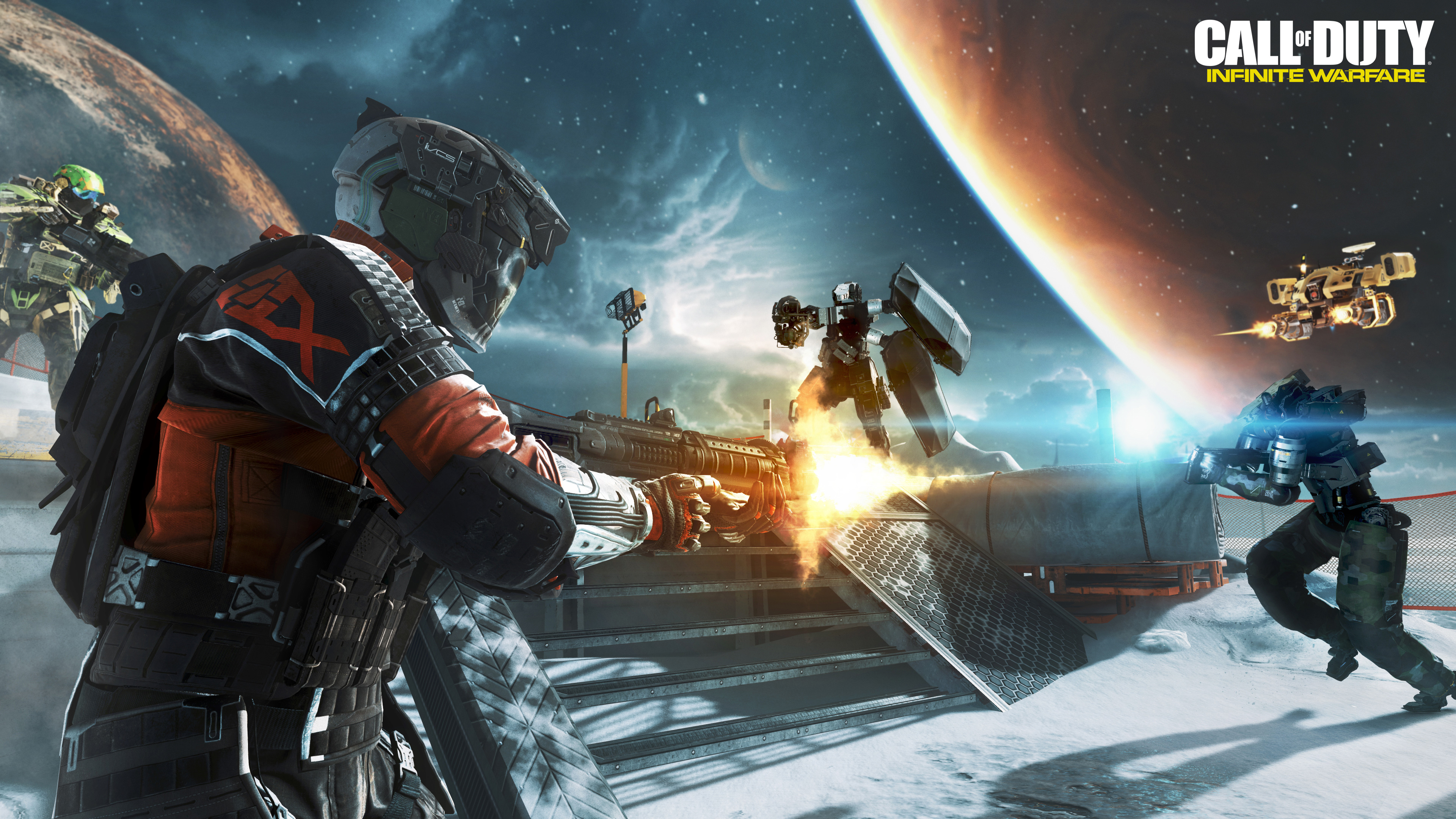 Call of Duty: Infinite Warfare 4K Multiplayer HD Wallpaper