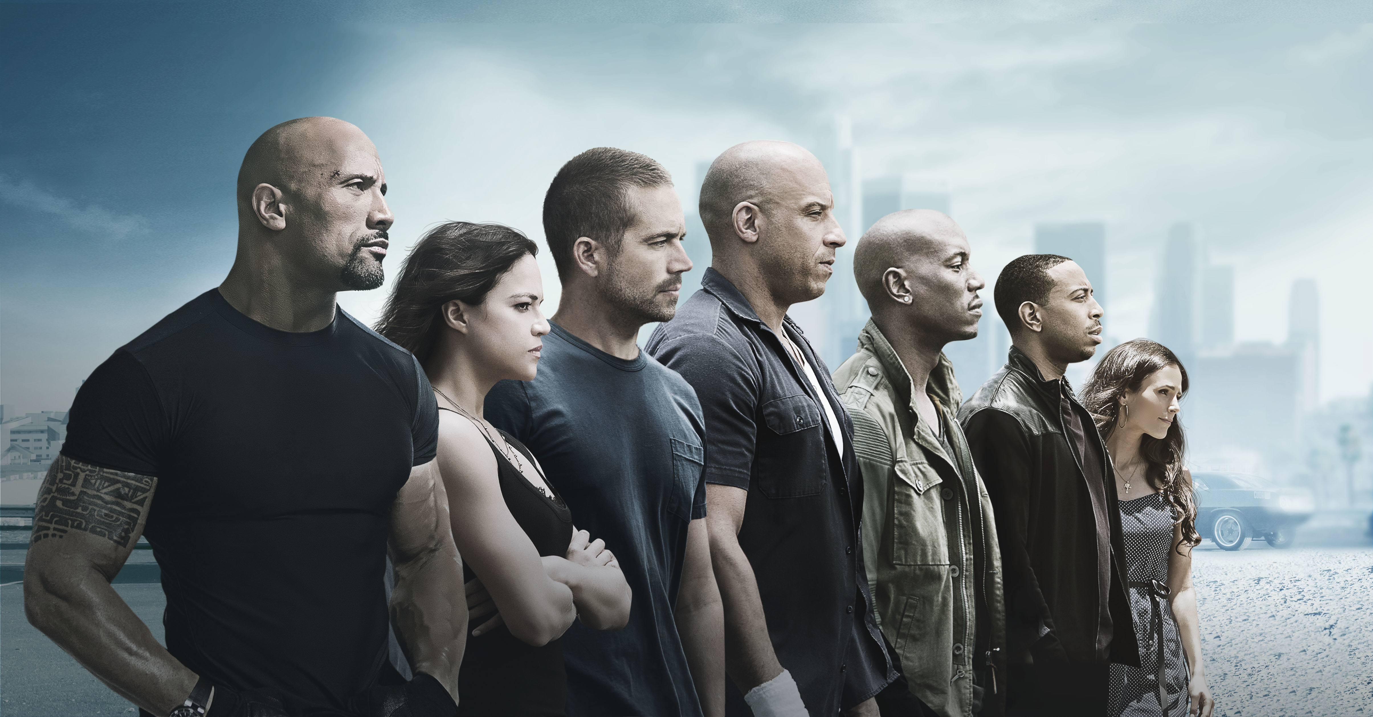 Fast & Furious 7 Cast 4K HD Wallpaper