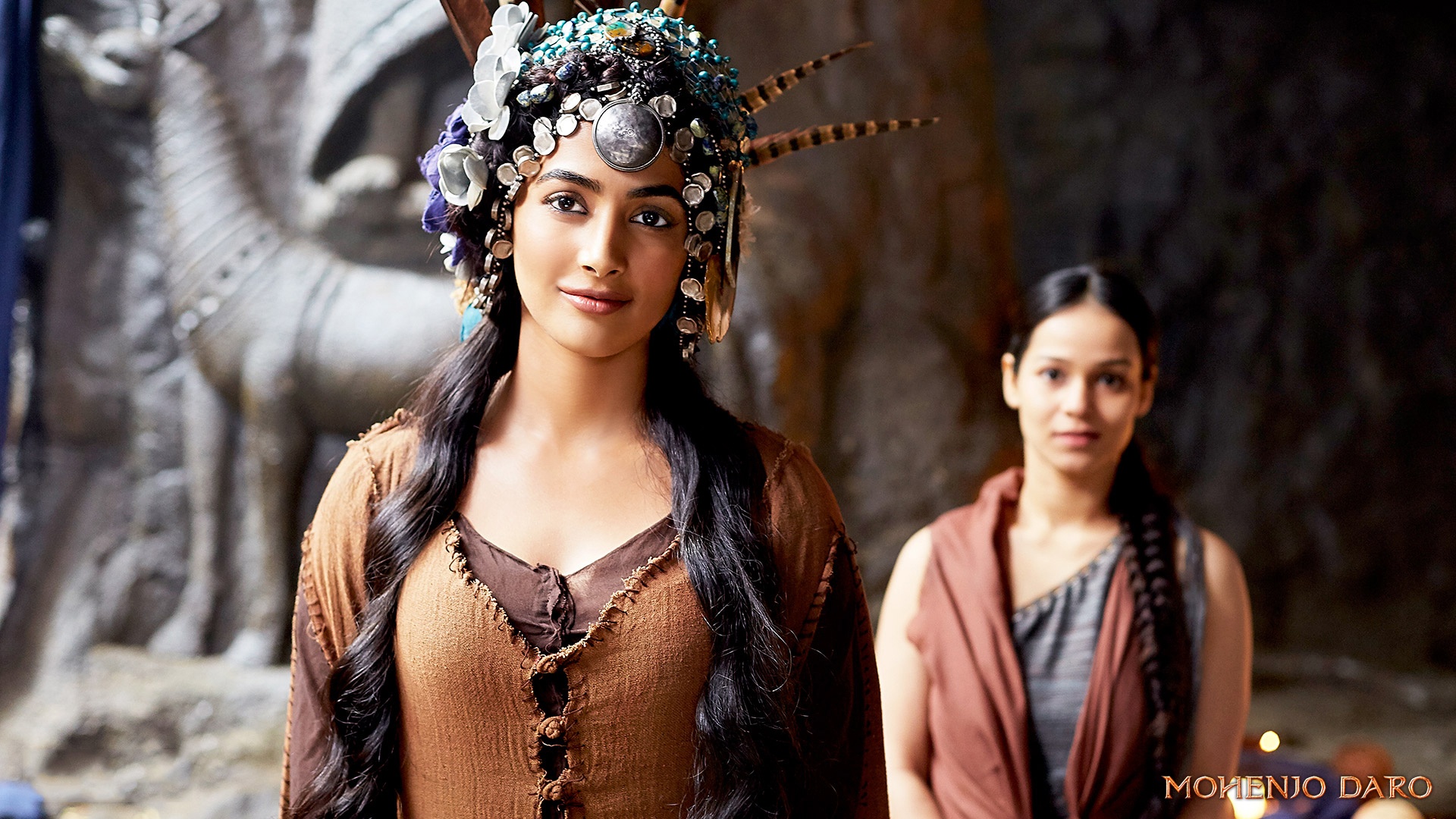 Pooja Hegde in Mohenjo Daro HD Wallpaper