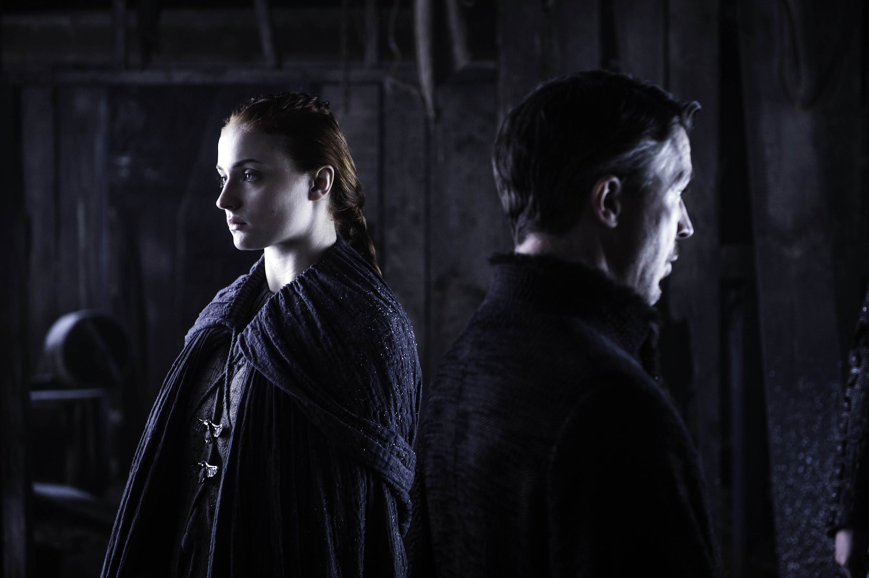 Sansa Stark and Petyr Baelish from Game of Thrones HD Wallpaper