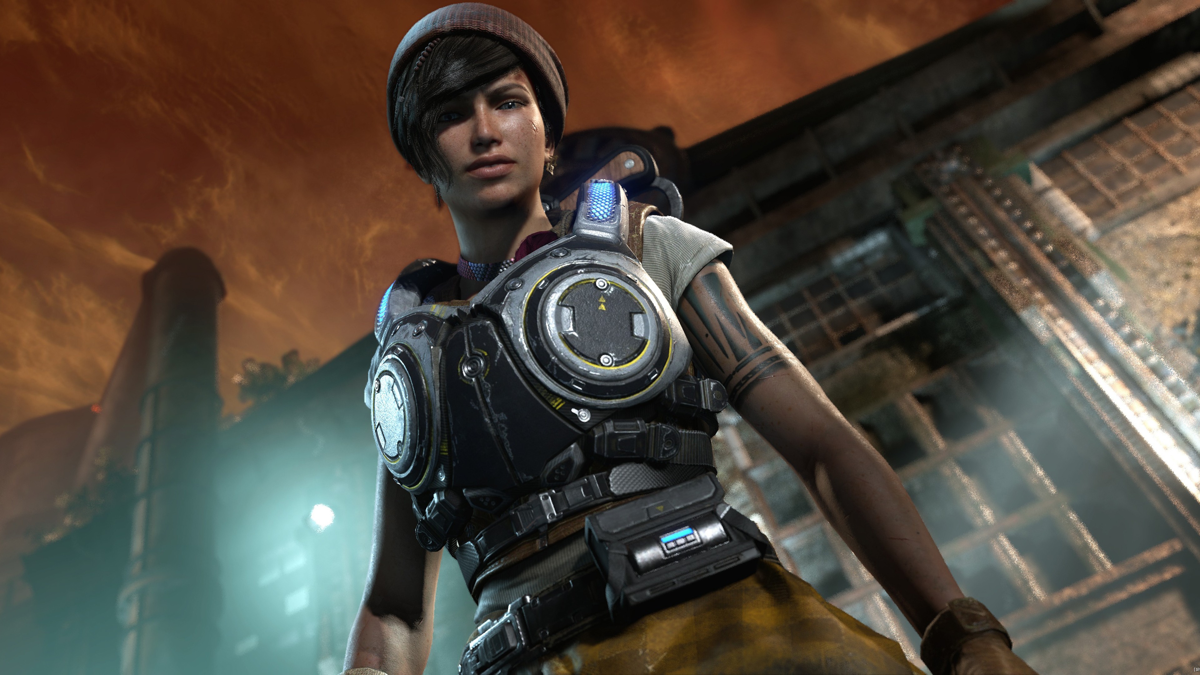 Kait Diaz from Gears of War 4 HD Wallpaper
