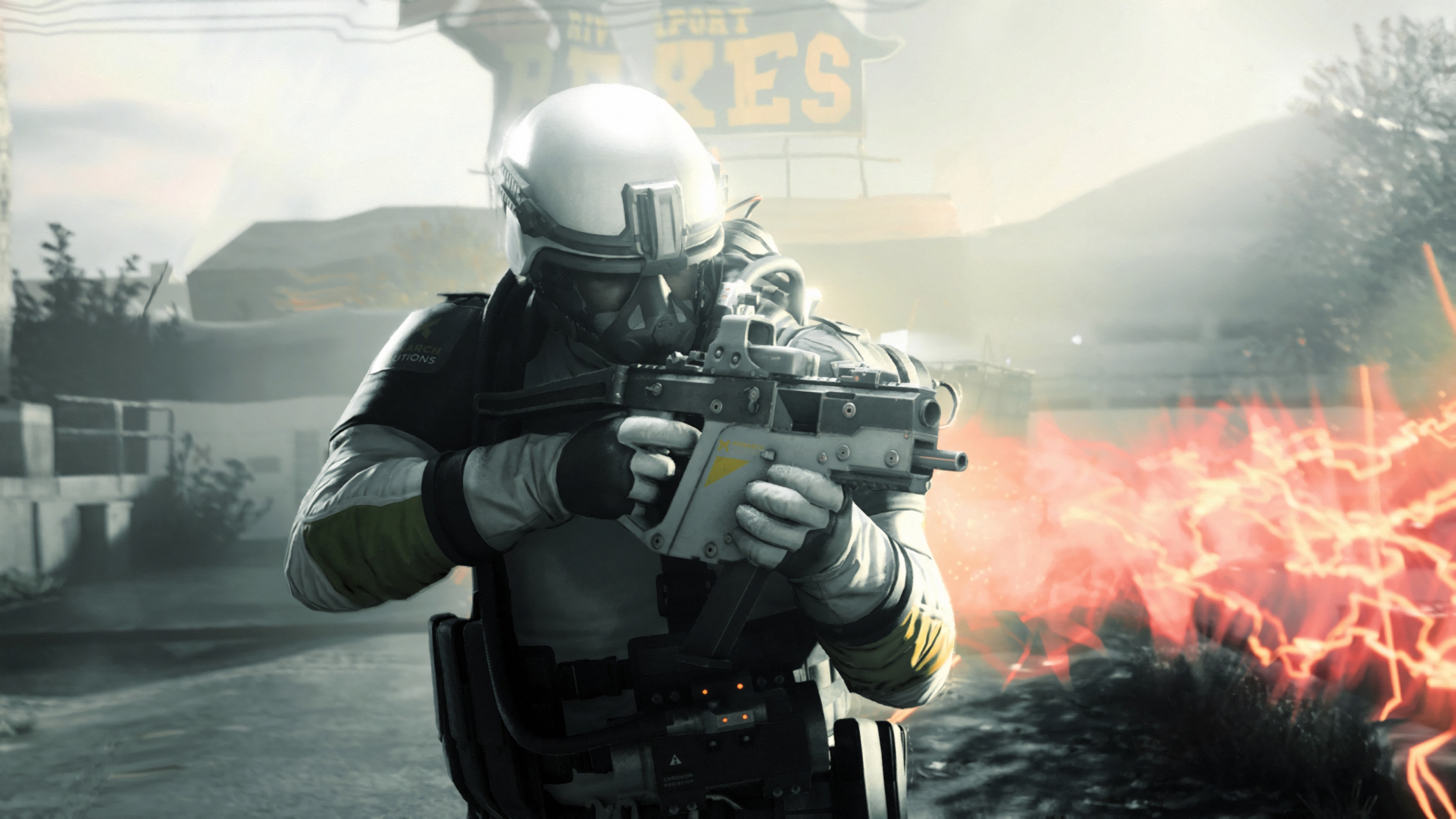Soldier with gun in Quantum Break 4K HD Wallpaper