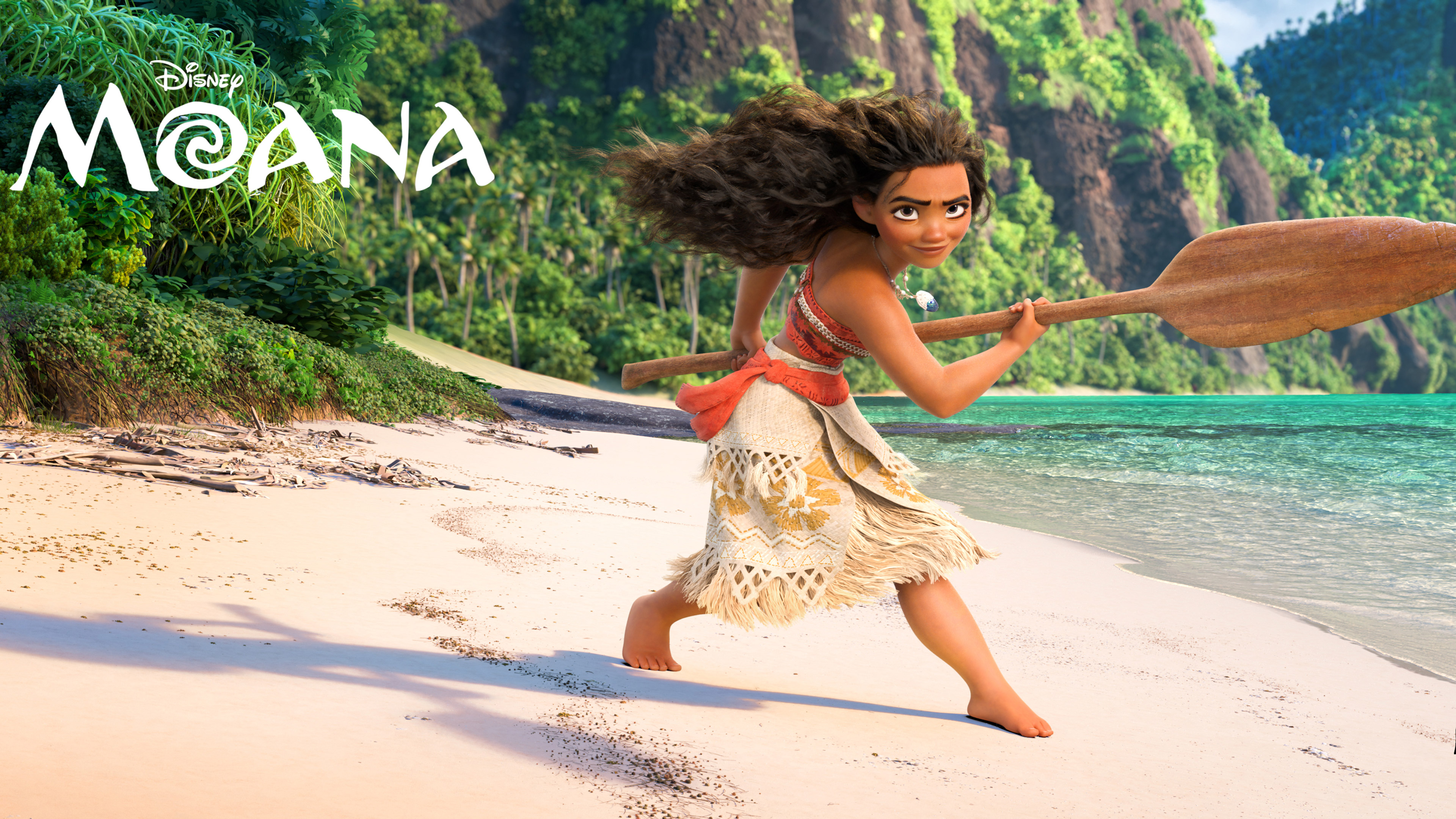 Moana from Disney HD Wallpaper