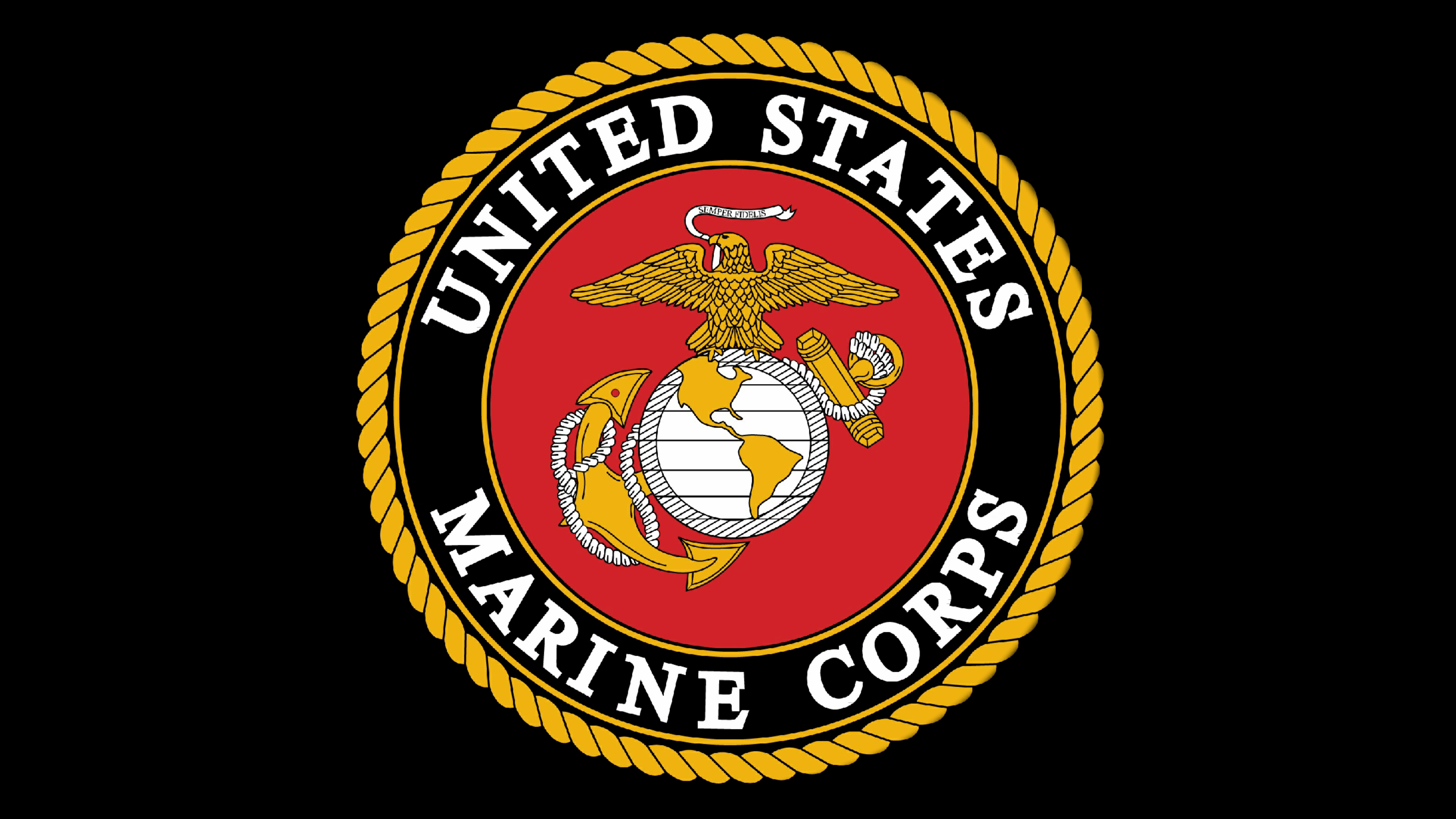 United States Marine Corps Emblem HD Wallpaper
