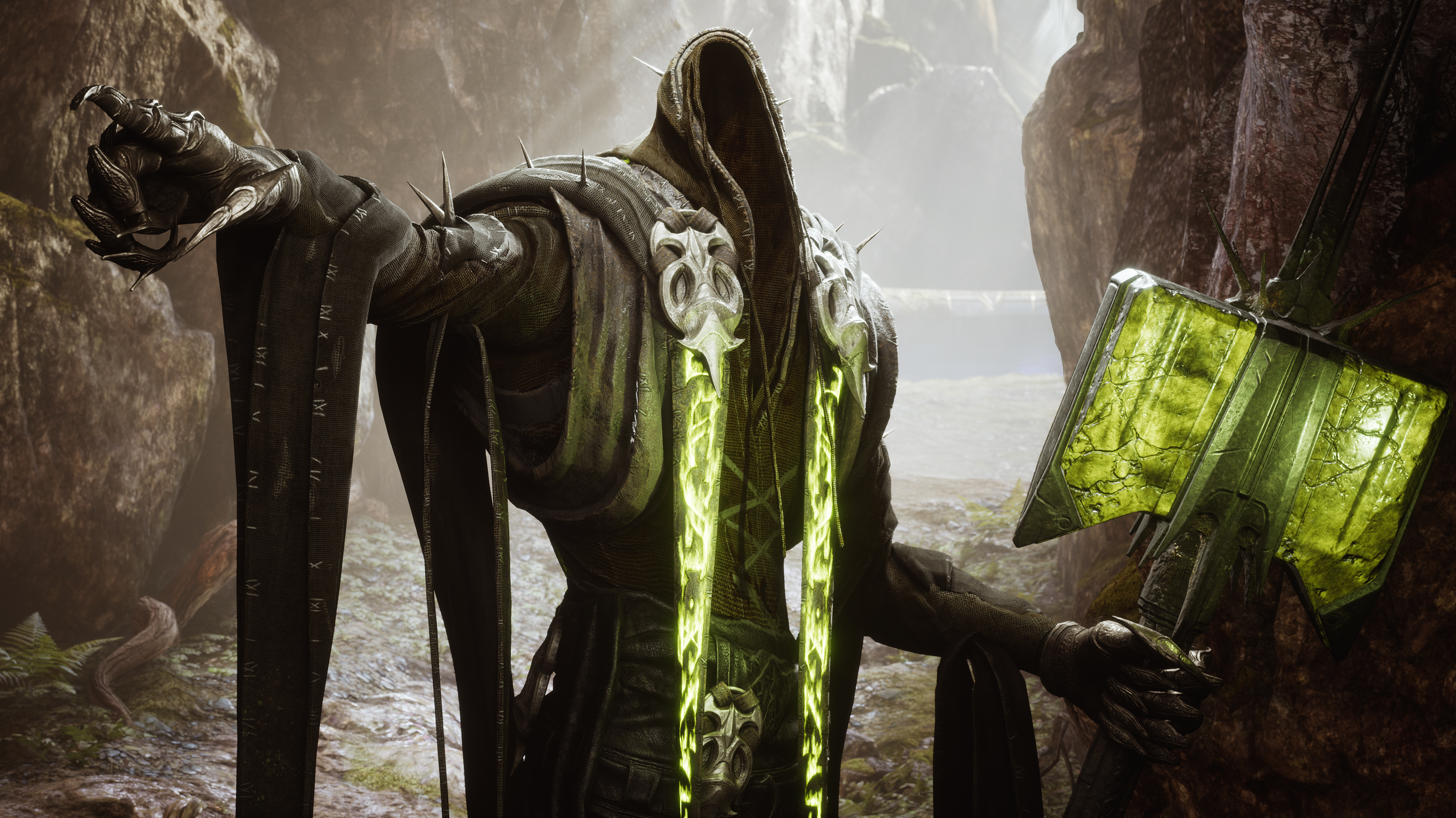 Sevarog from Paragon holding a hammer HD Wallpaper