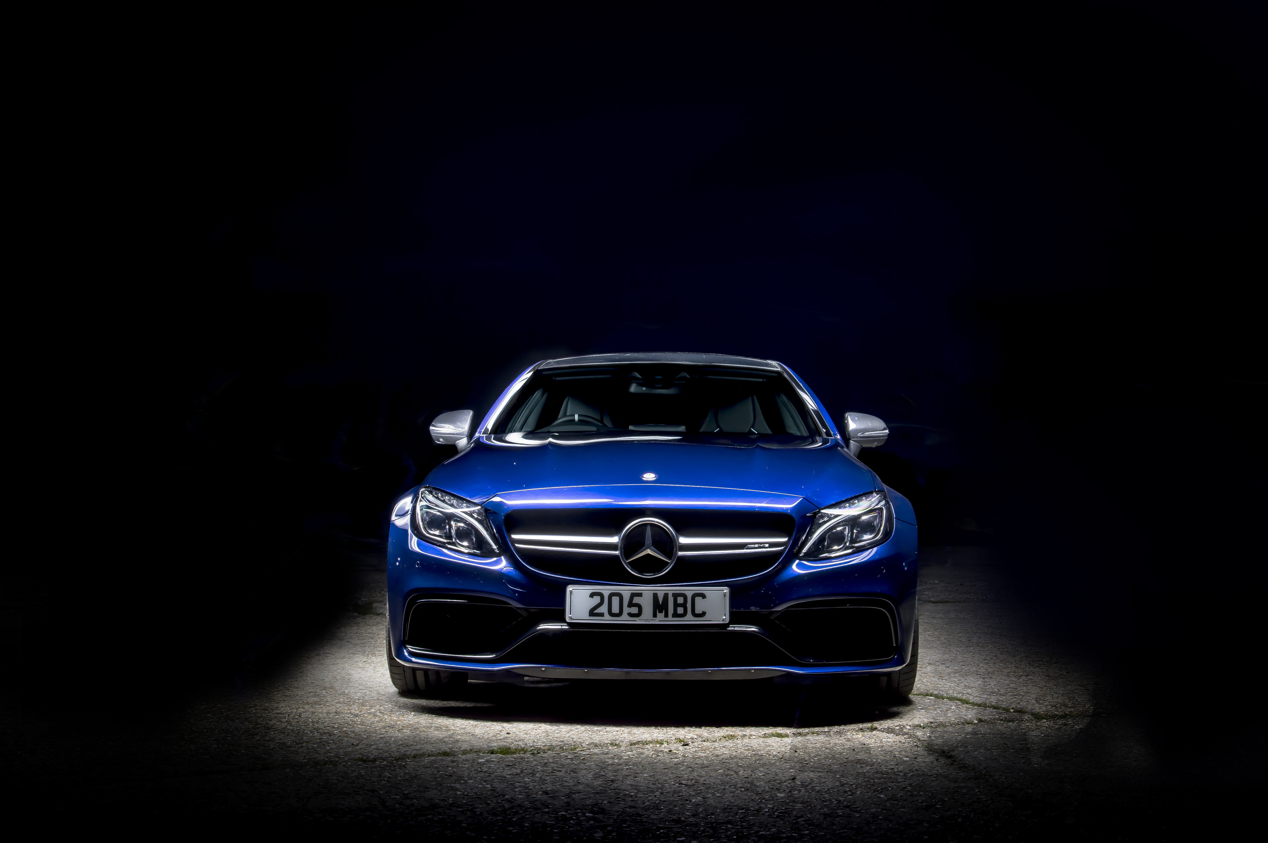 Mercedes Benz C63 S AMG Coupe 4K HD Wallpaper