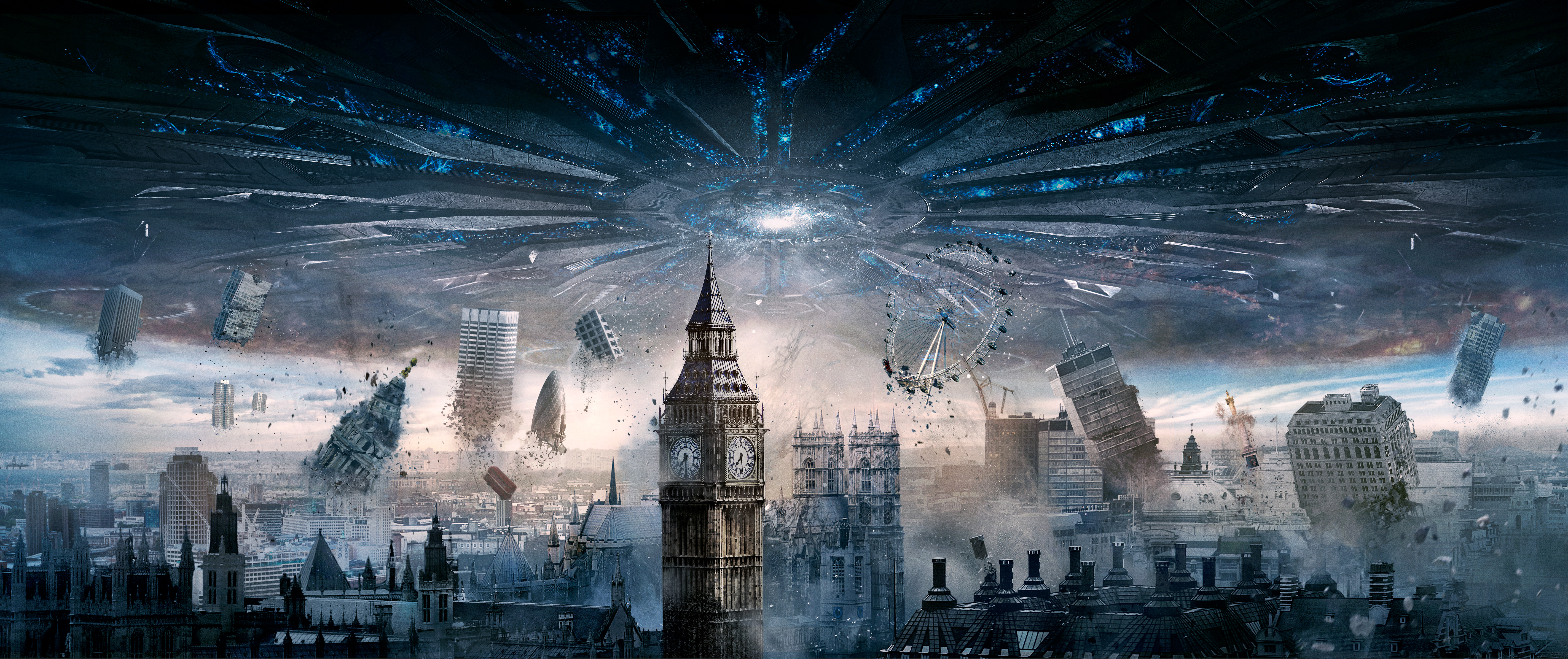 Independence Day Resurgence London Attack HD Wallpaper