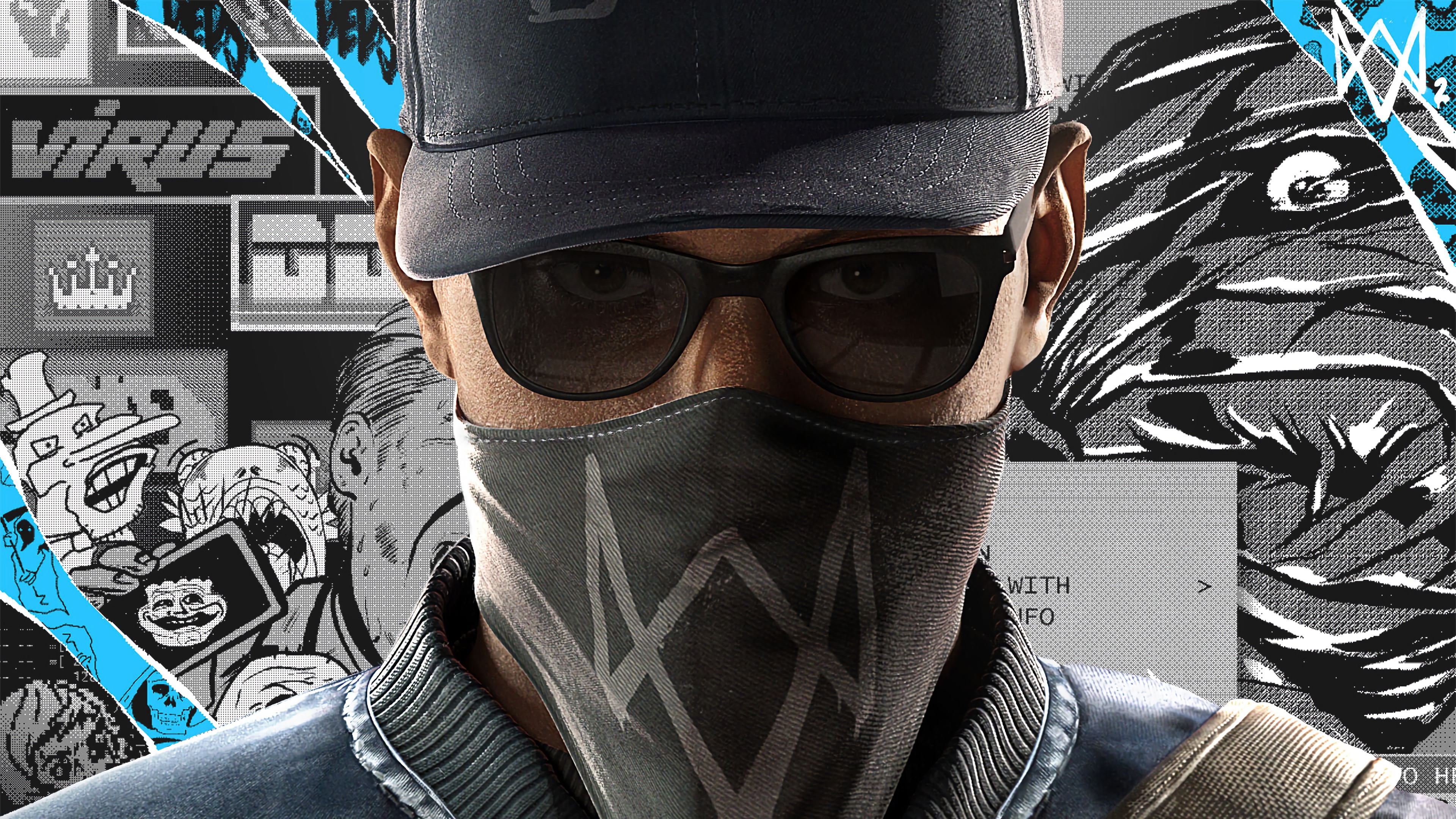 Marcus Holloway from Watch Dogs 2 4K HD Wallpaper