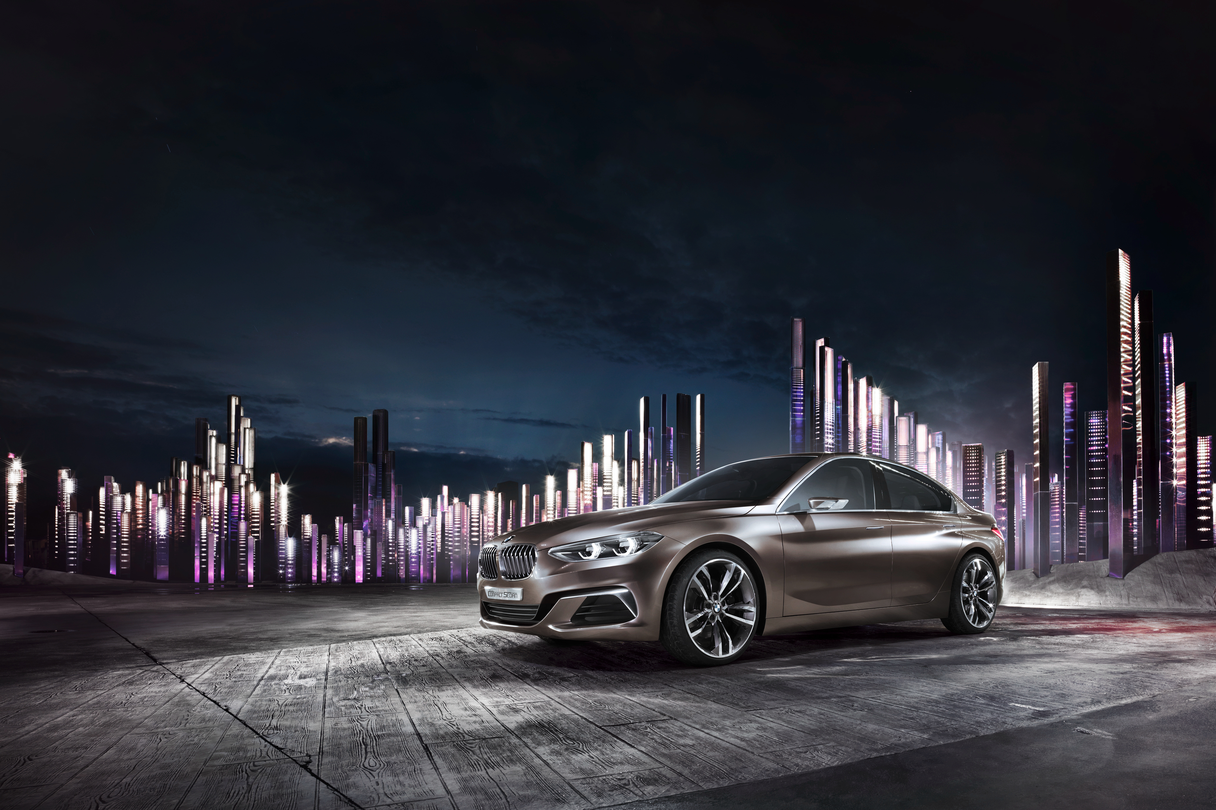 BMW Concept Compact Sedan 4K HD Wallpaper