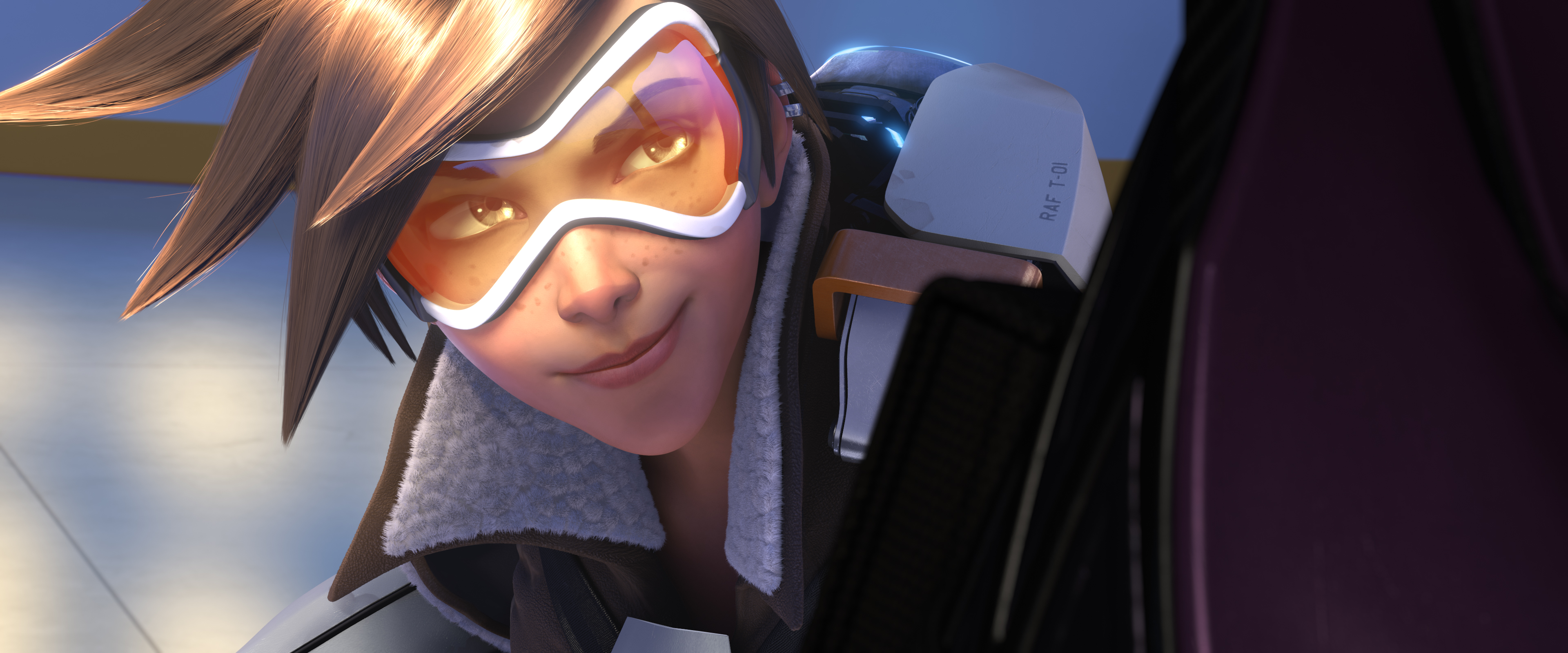 Tracer from Overwatch HD Wallpaper