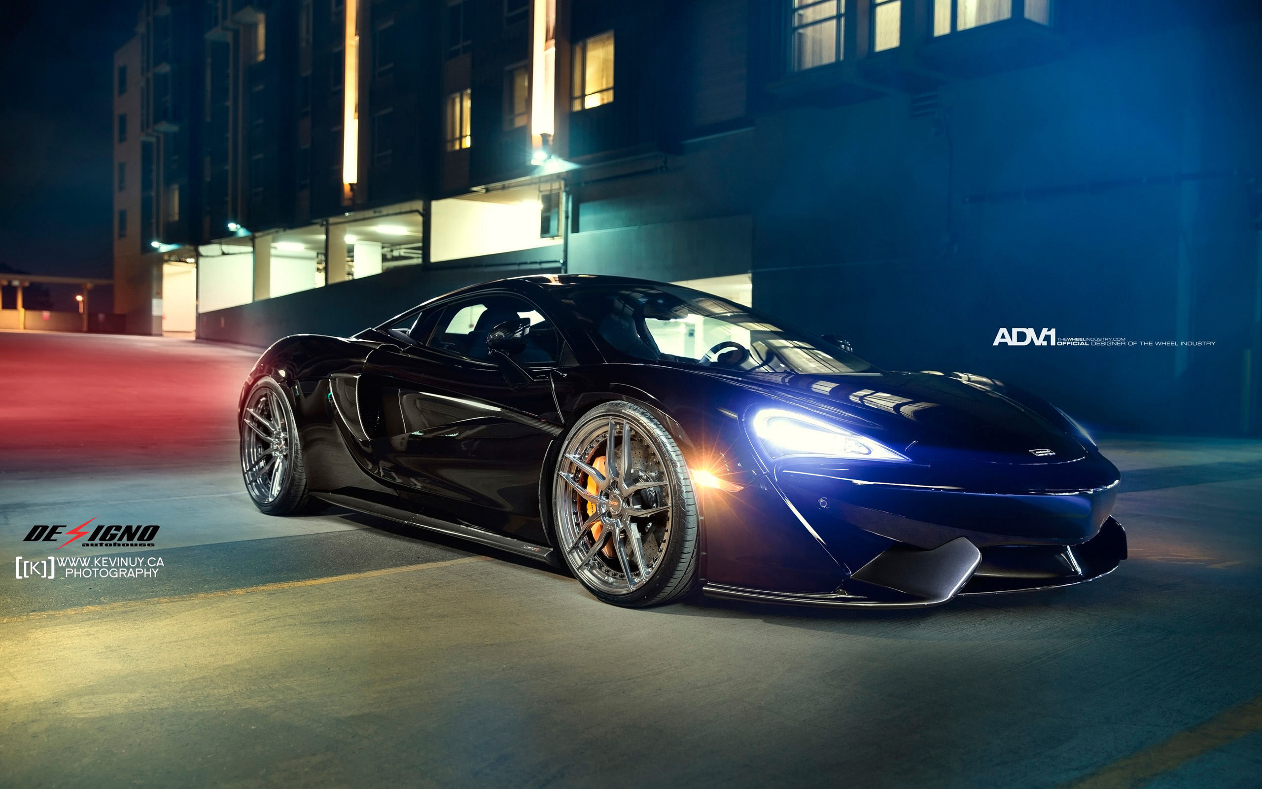 McLaren 570S with ADV1 Wheels HD Wallpaper