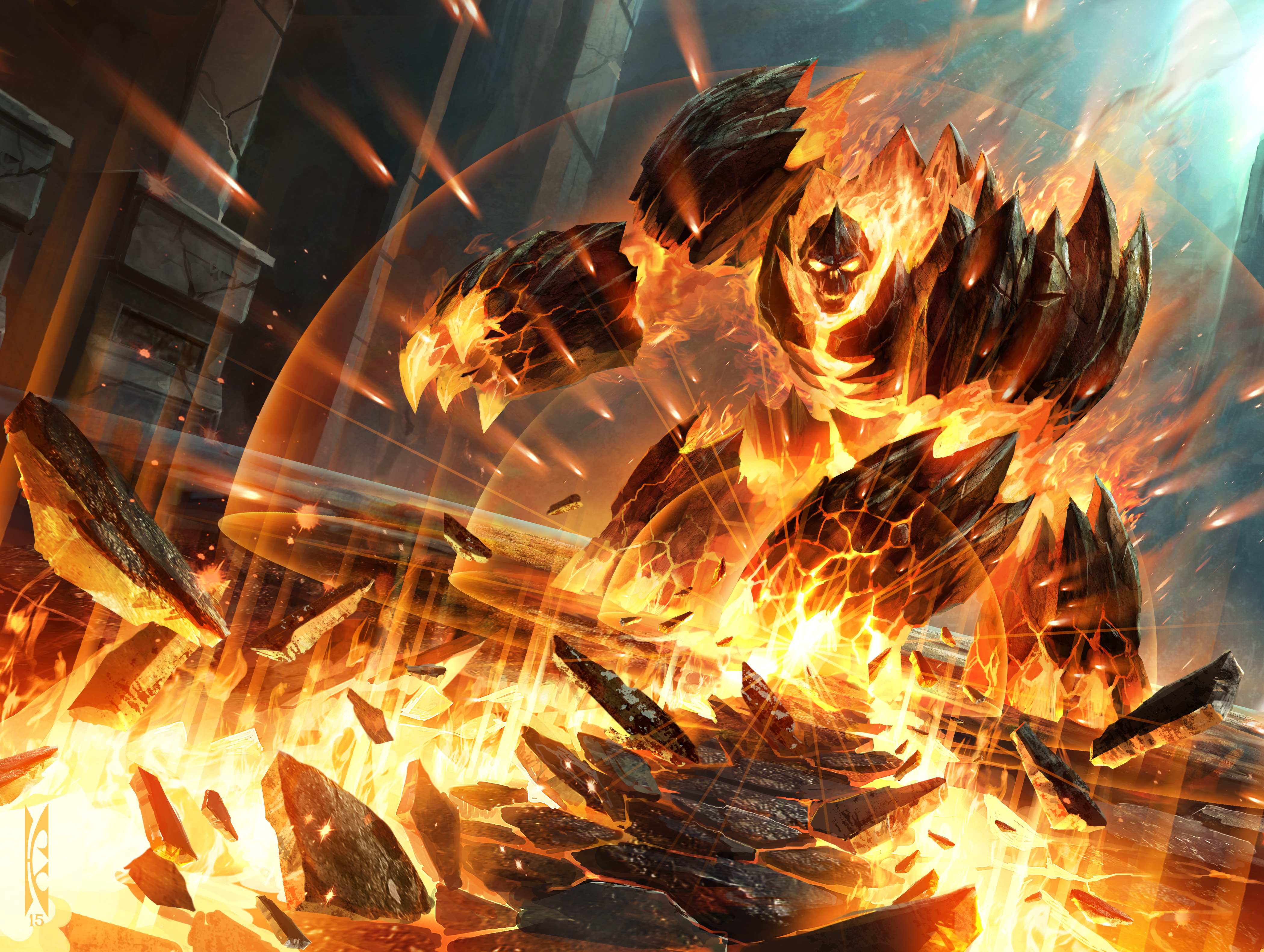 Demonwrath from Heroes of Warcraft Hearthstone HD Wallpaper