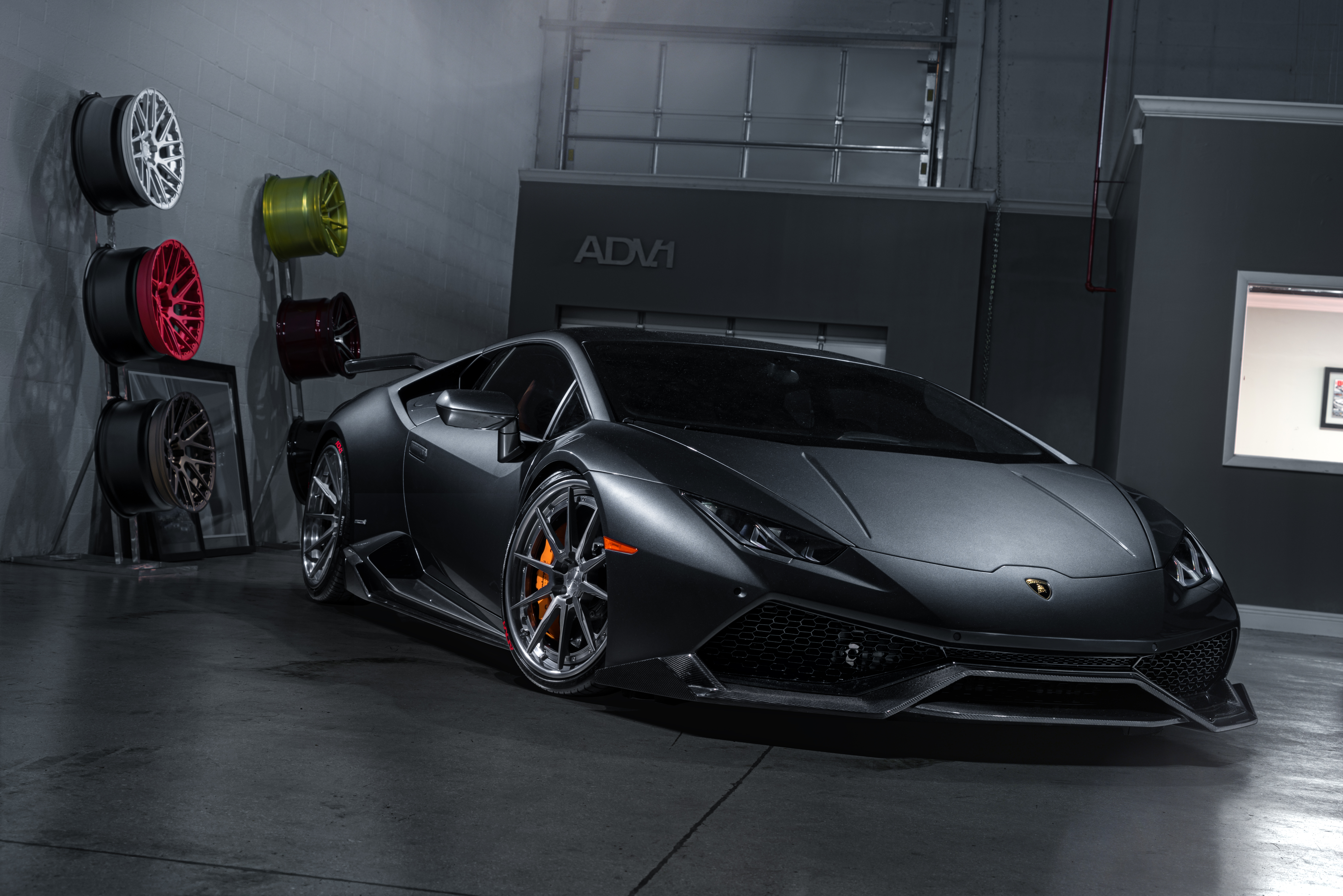 Lamborghini Huracan with ADV1 Wheels HD Wallpaper