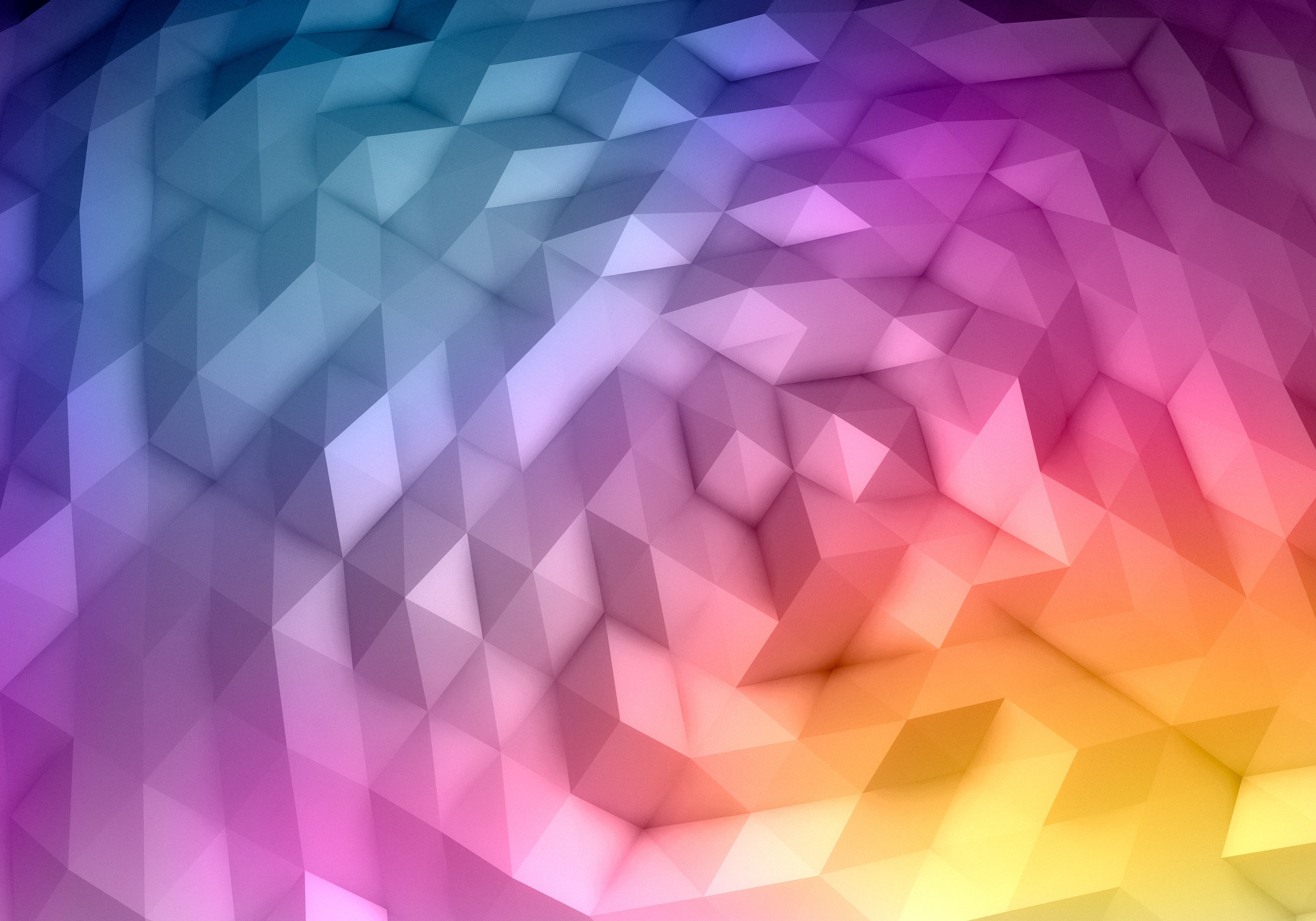 Low Poly Geometric Abstract Background HD Wallpaper