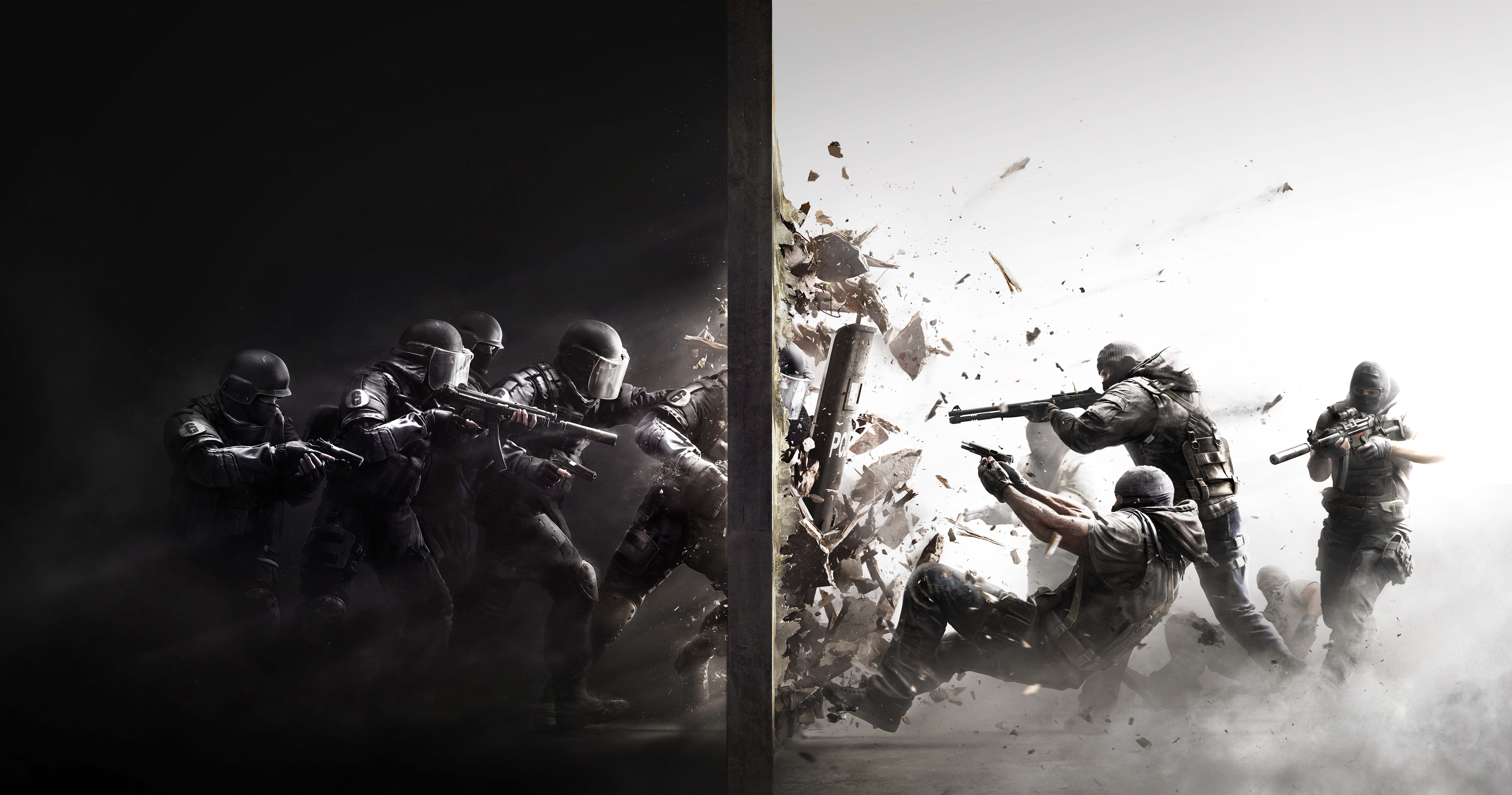 Rainbow Six Siege Operators Breach Wall HD Wallpaper