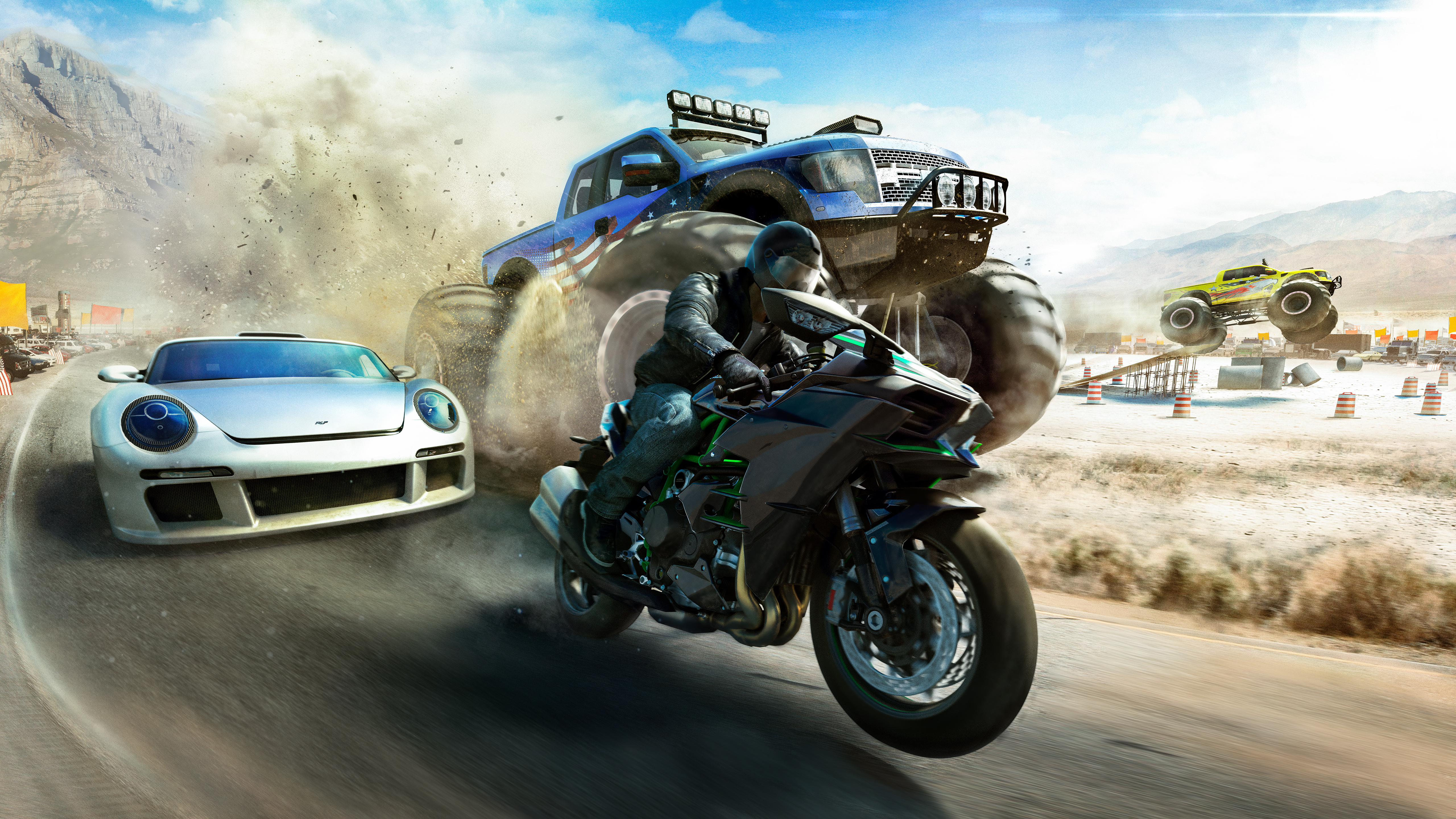The Crew Wild Run 4K HD Wallpaper