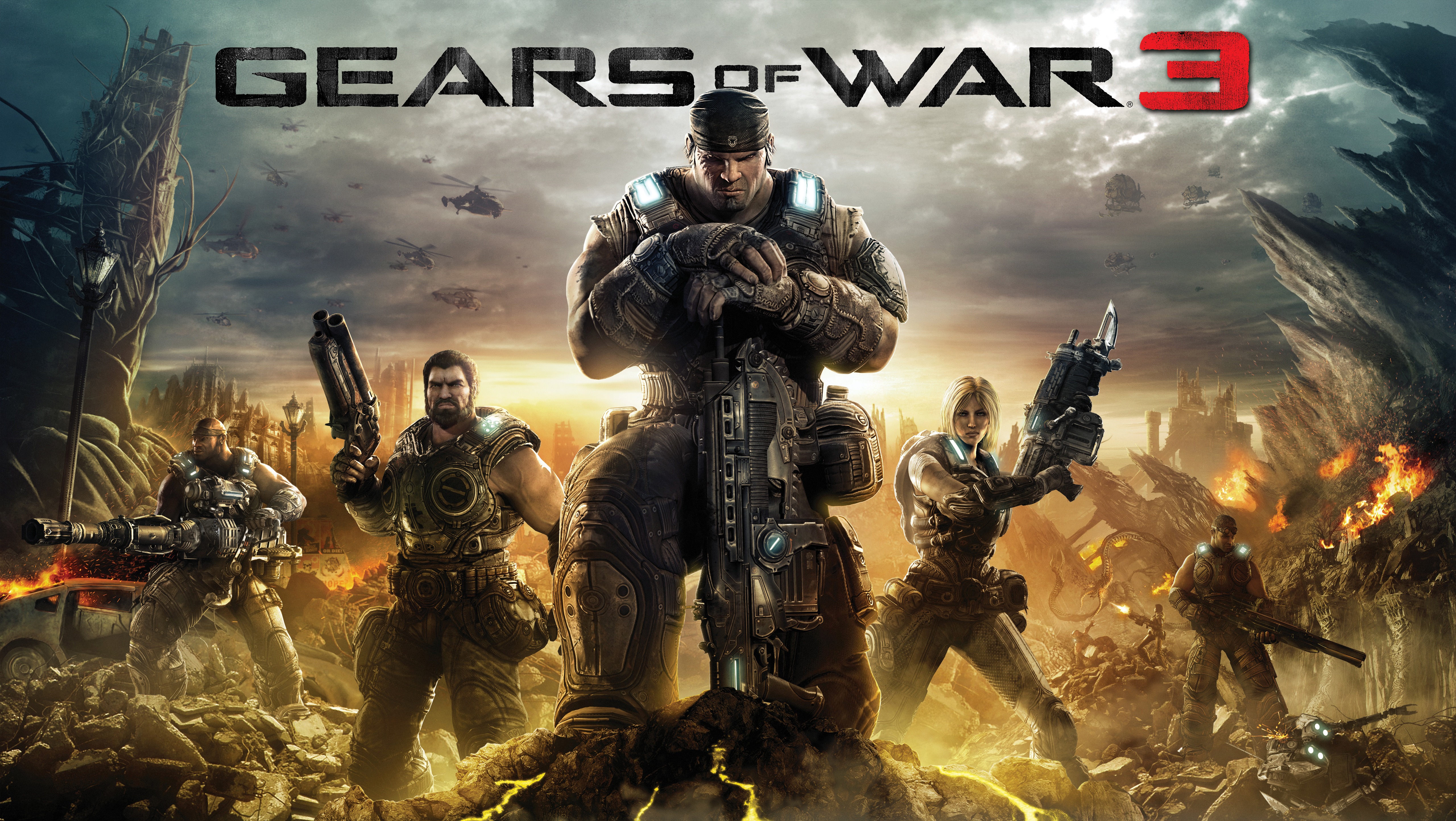 Gears of War 3 HD Wallpaper