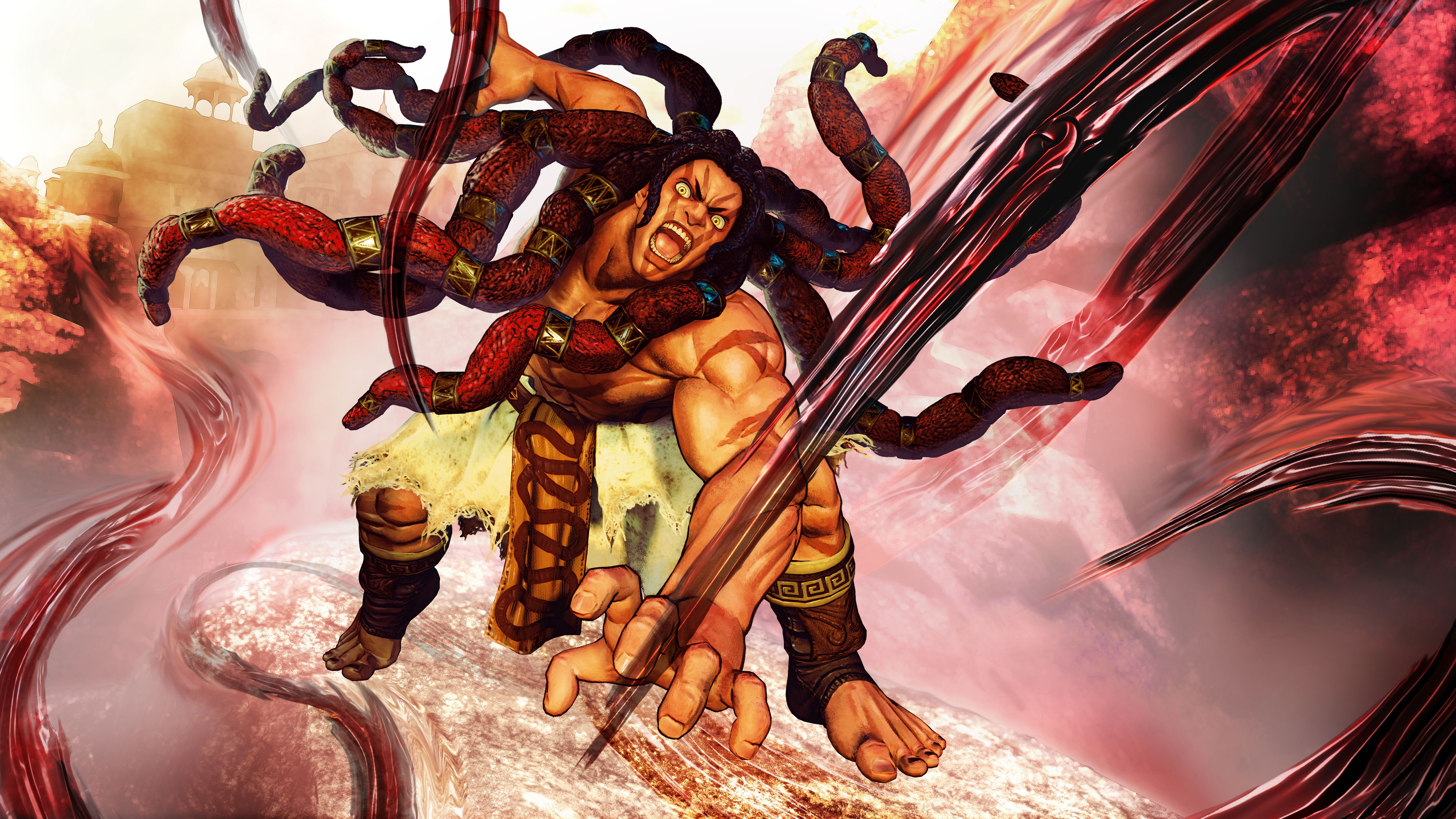 Necalli from Street Fighter V HD Wallpaper