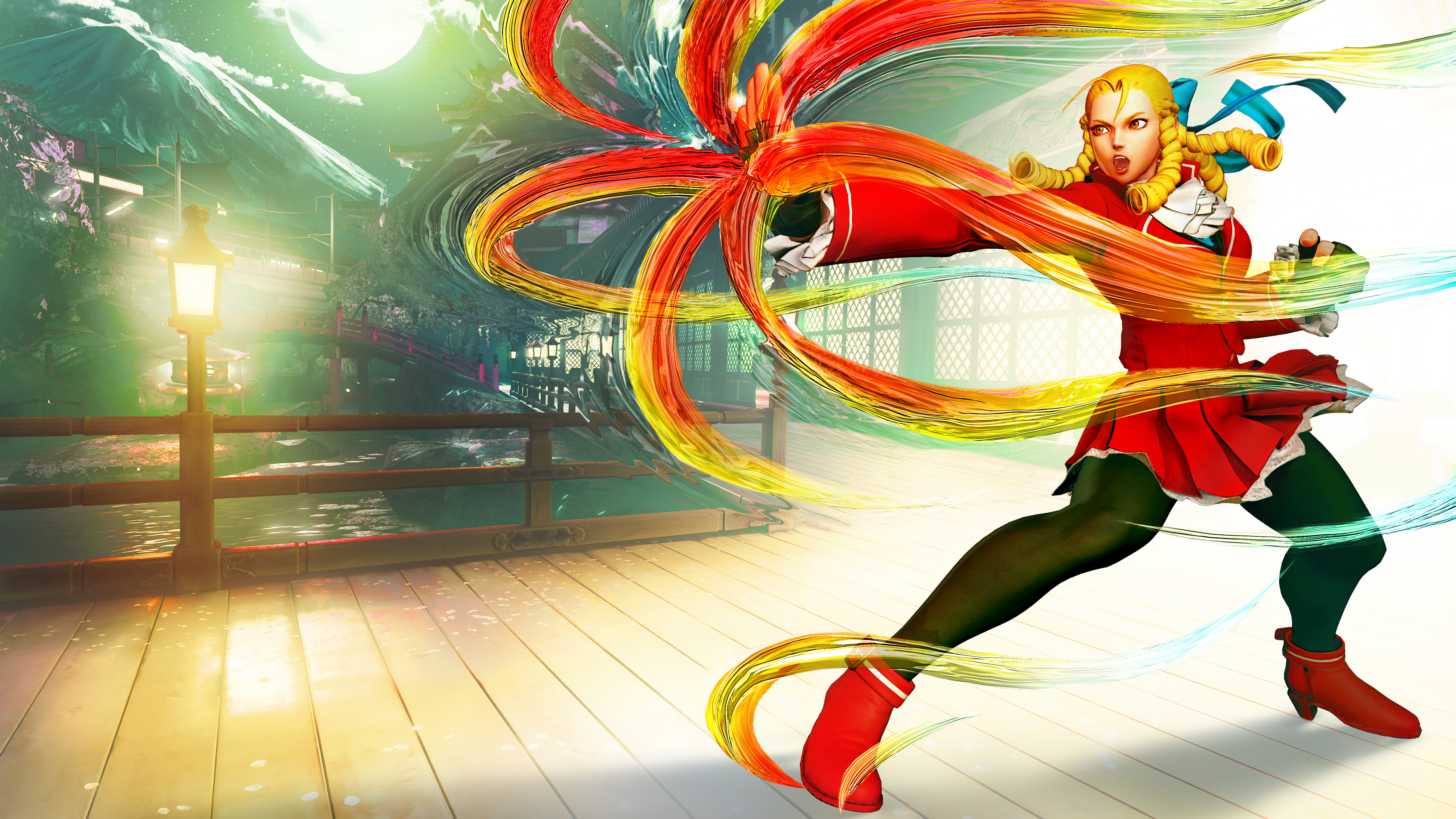 Karin Kanzuki from Street Fighter V HD Wallpaper
