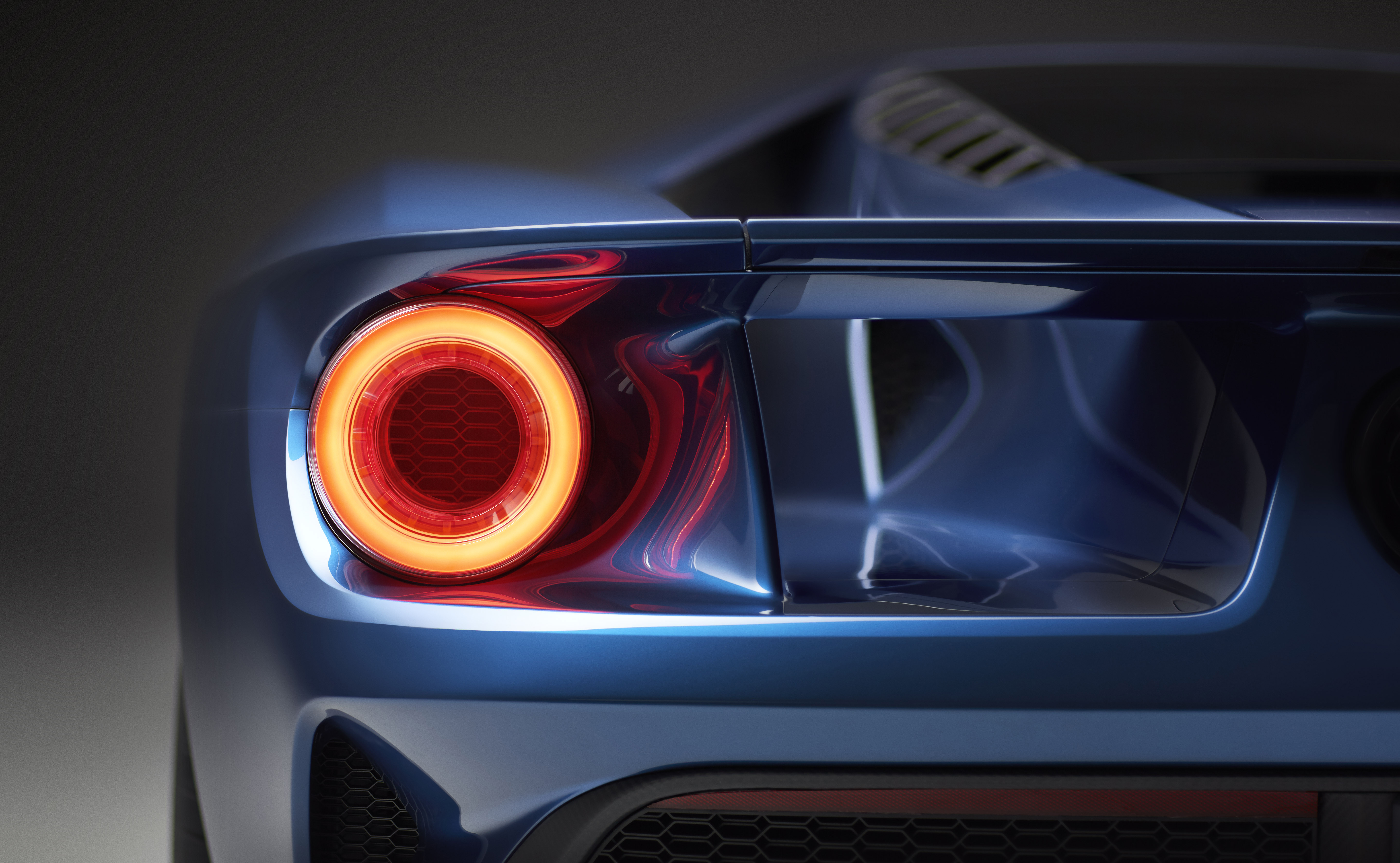 Ford GT Rear Light 4K HD Wallpaper