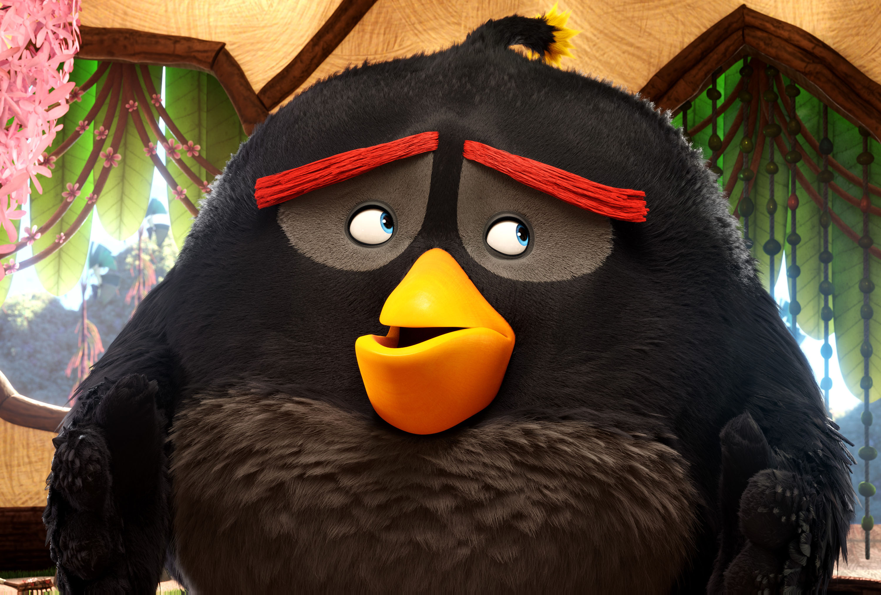 Bomb from The Angry Birds Movie HD Wallpaper