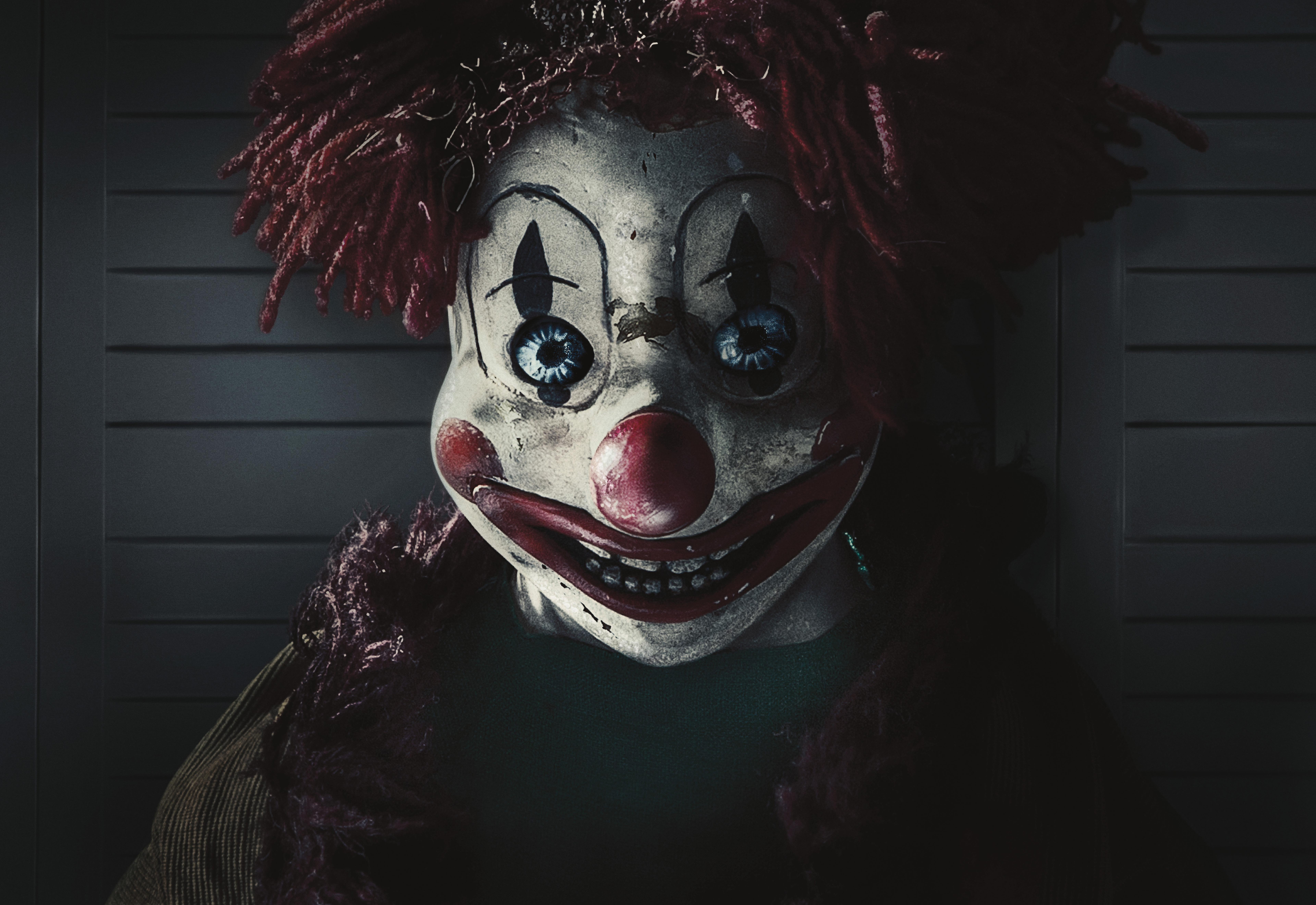 Creepy Clown Doll HD Wallpaper
