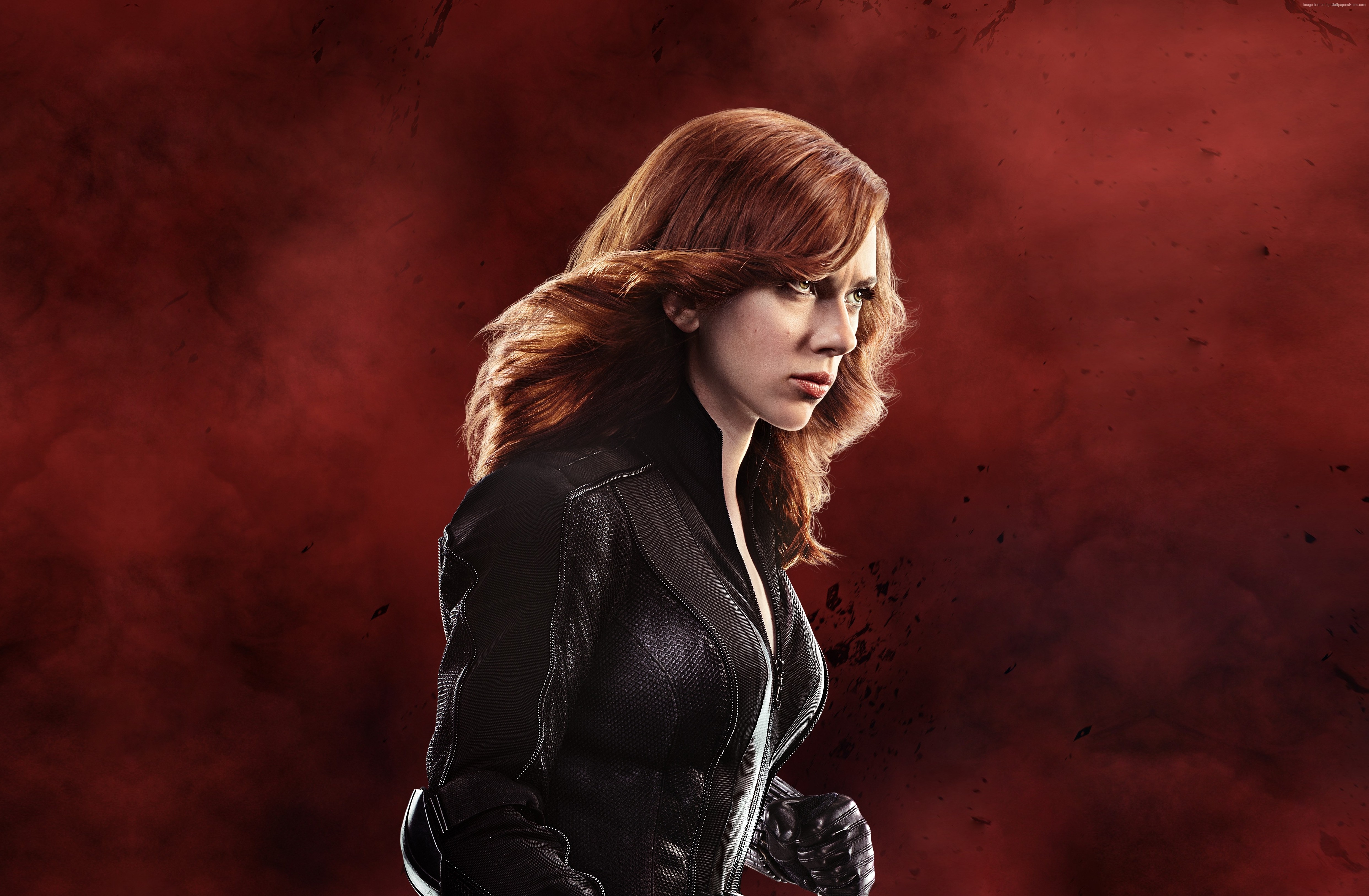 Black Widow from Civil War HD Wallpaper