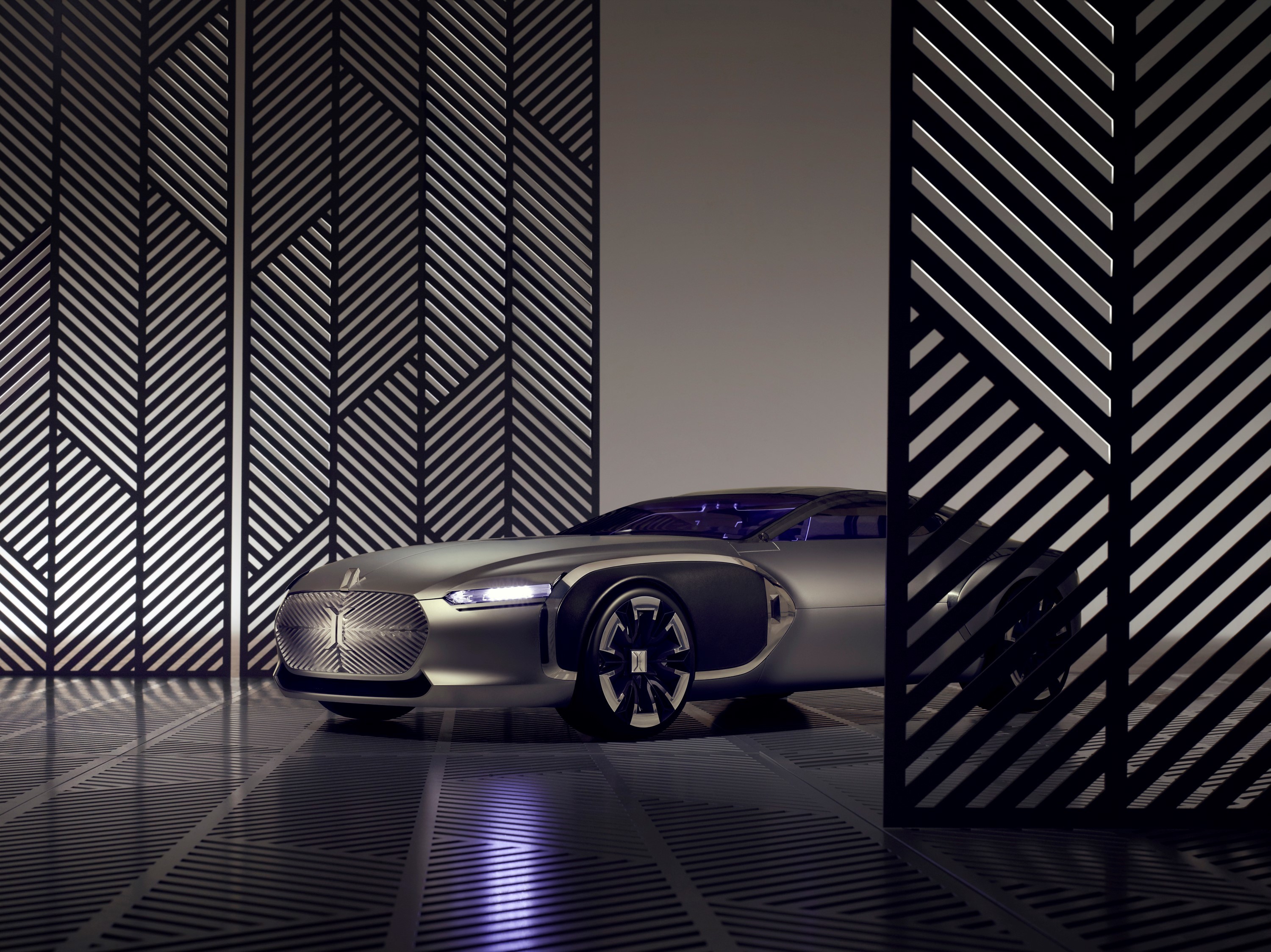 Renault Coupe Corbusier concept car HD Wallpaper
