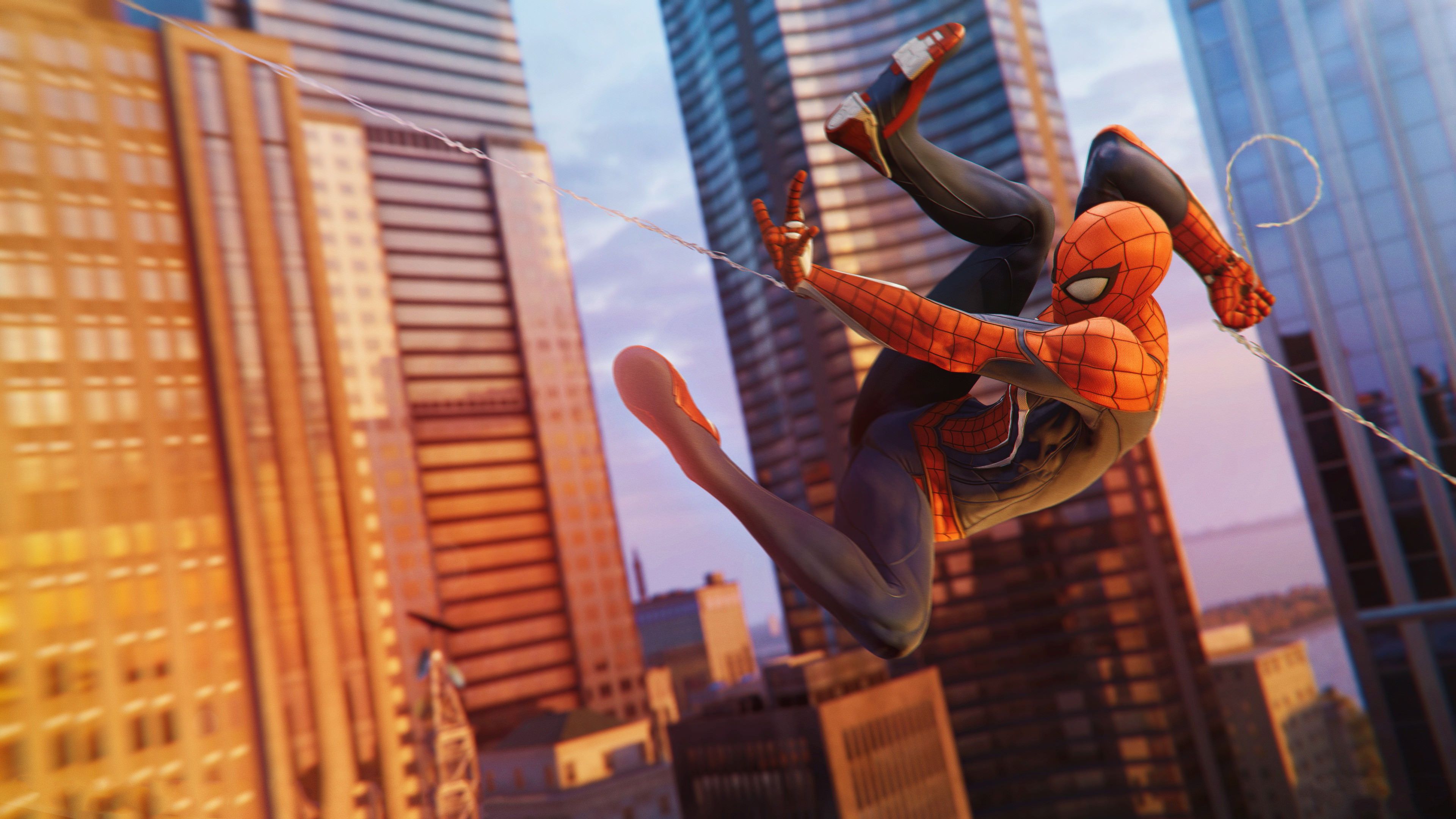 Spider-Man from PlayStation 4 4K HD Wallpaper