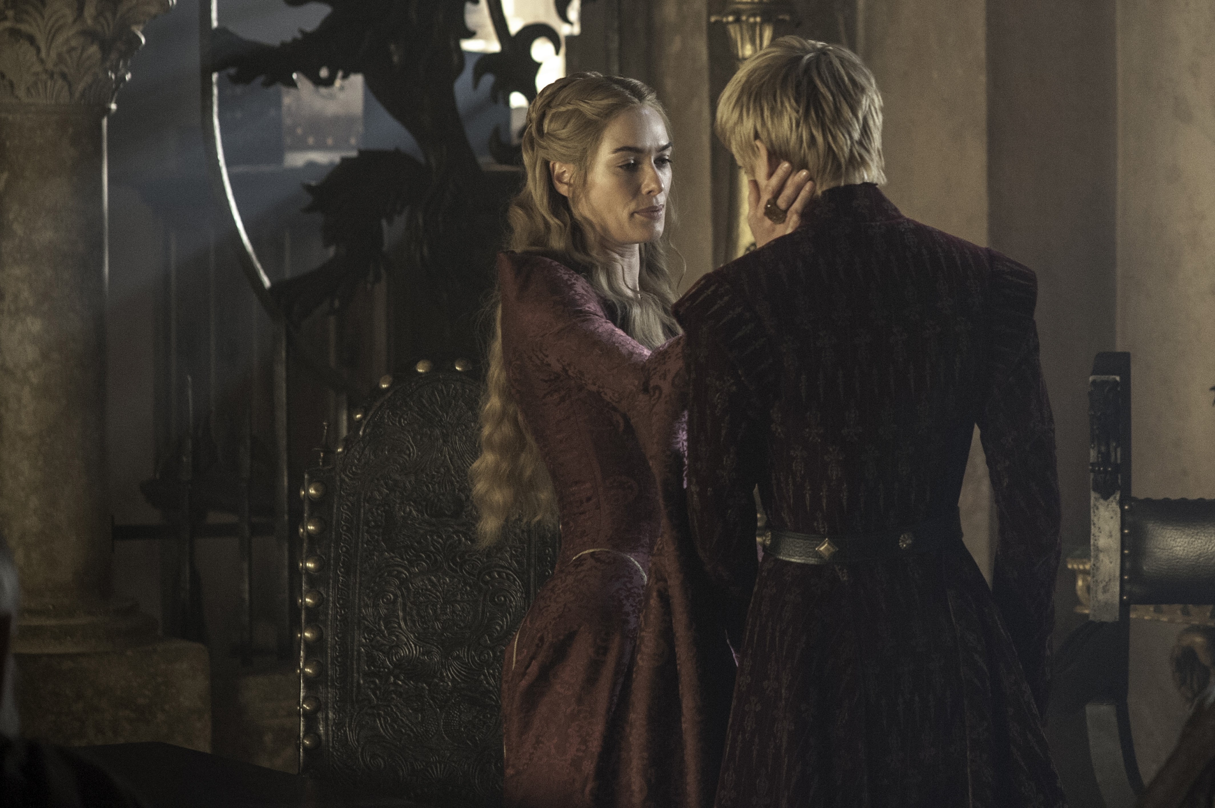 Cersei Lannister and Jaime Lannister from Game of Thrones HD Wallpaper