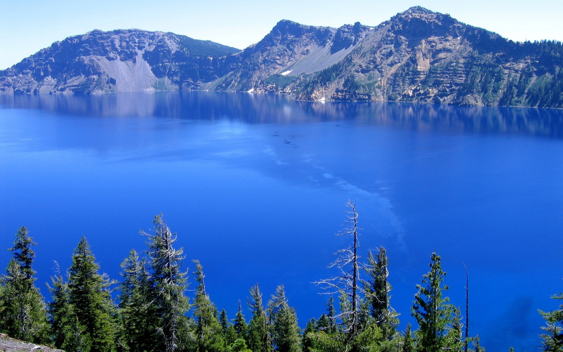 Crater Lake National Park, Oregon HD Wallpaper