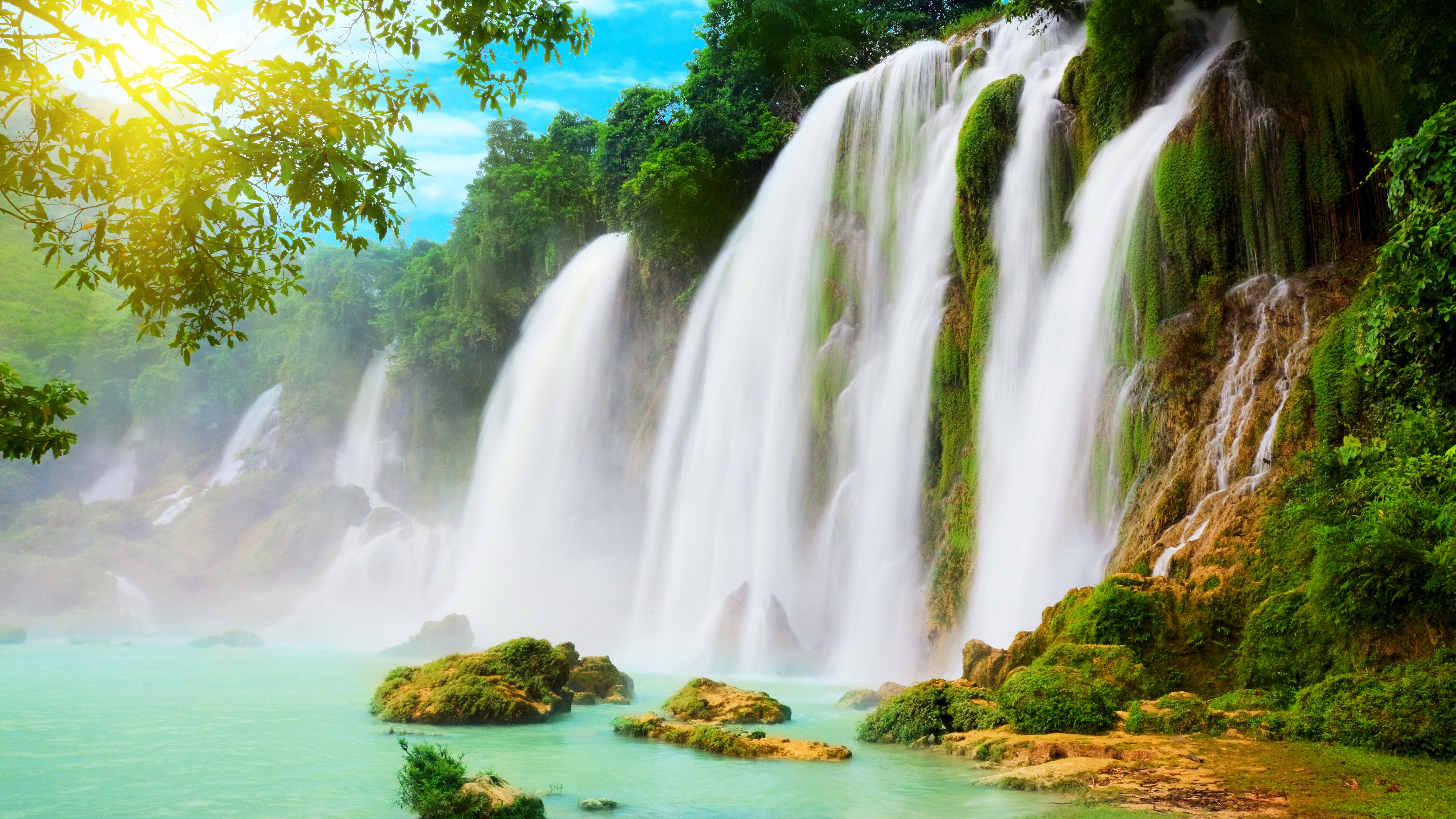 Ban Gioc Waterfall in Vietnam HD Wallpaper