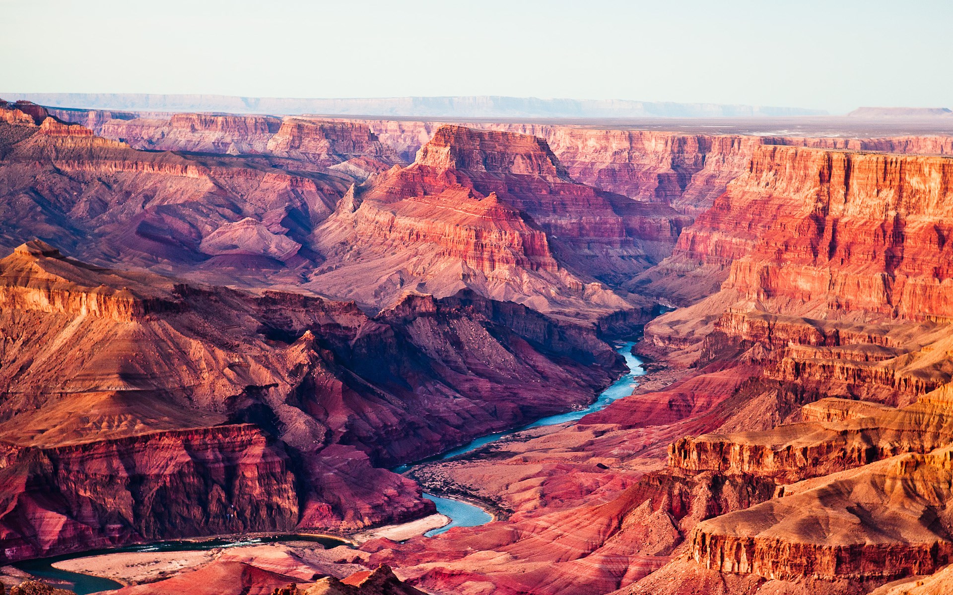 Grand Canyon National Park with Colorado River HD Wallpaper
