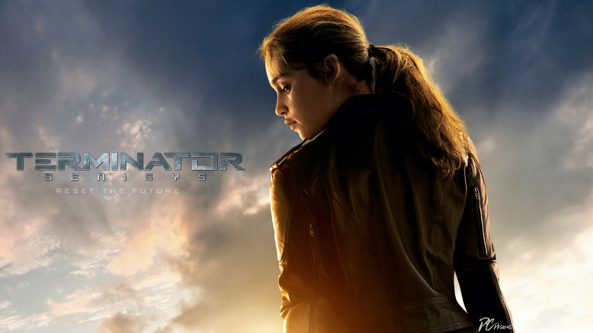 Sarah Connor from Terminator Genisys HD Wallpaper