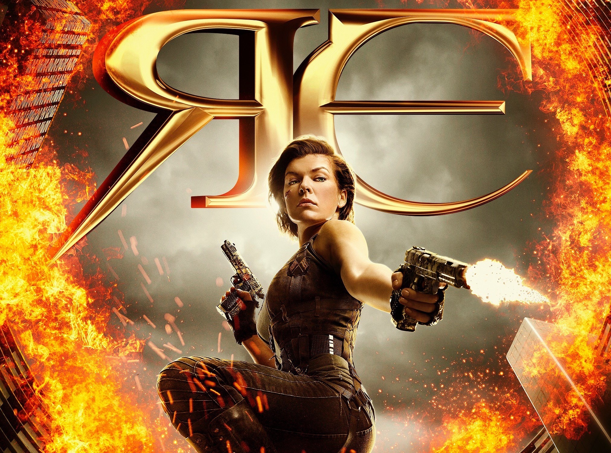 Alice from Resident Evil: Retribution HD Wallpaper