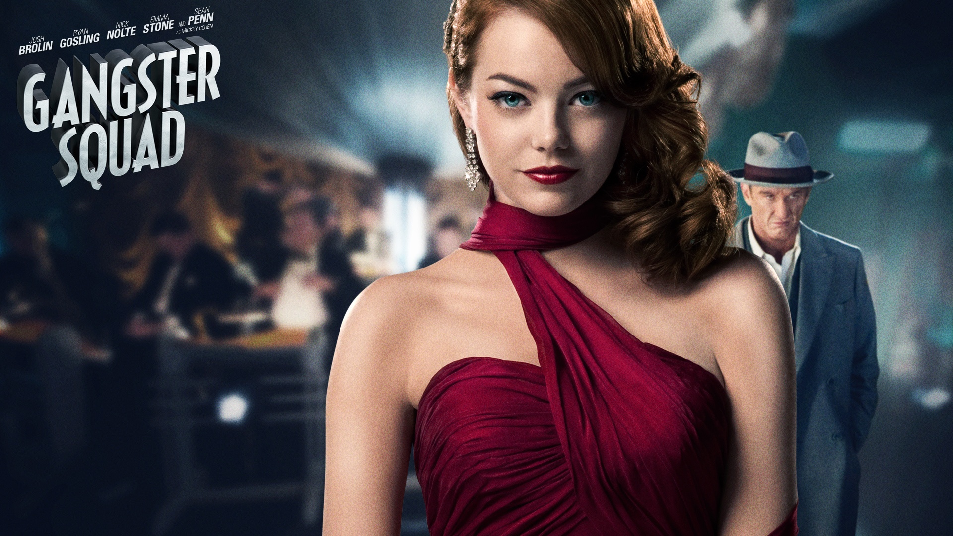 Gangster Squad movie poster with Emma Stone HD Wallpaper