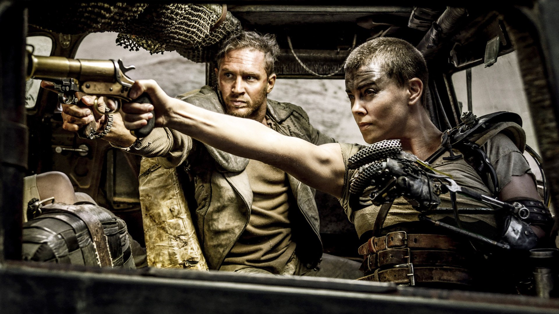 Furiosa and Max from Mad Max HD Wallpaper