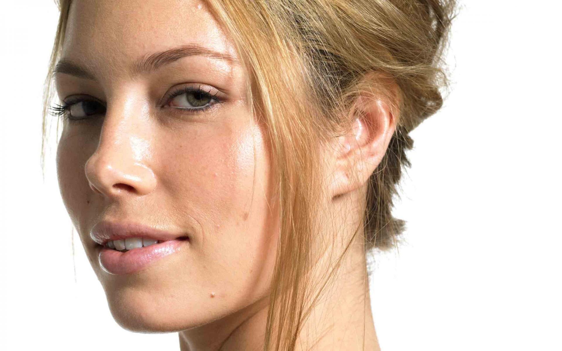 Jessica Biel portrait HD Wallpaper
